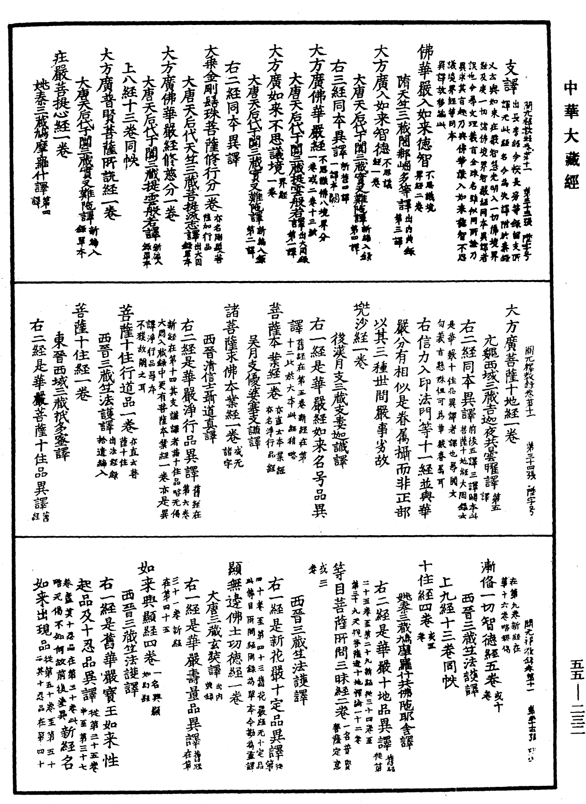 開元釋教錄《中華大藏經》_第55冊_第232頁