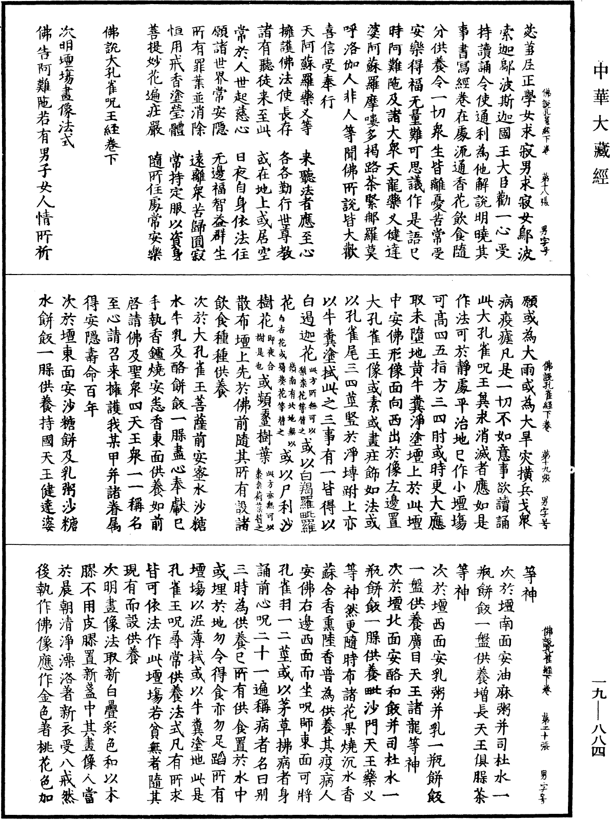 File:《中華大藏經》 第19冊 第884頁.png