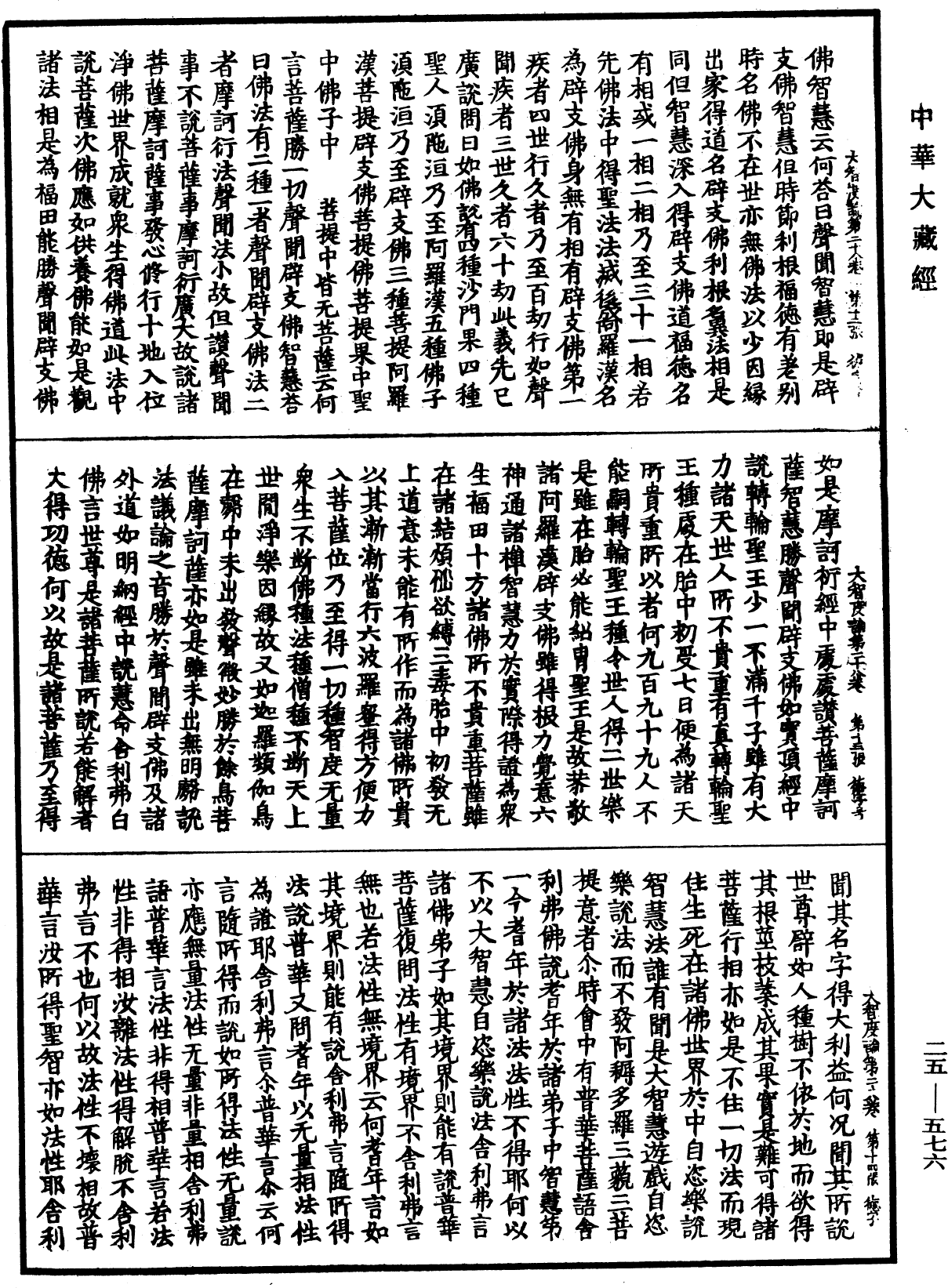大智度論《中華大藏經》_第25冊_第576頁