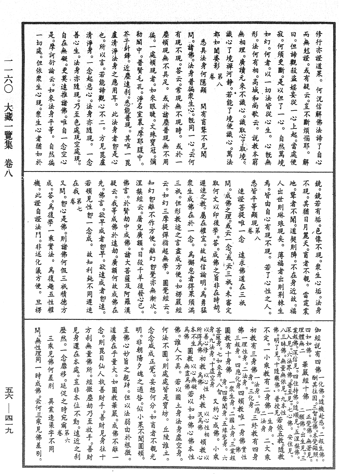 大藏一覽集《中華大藏經》_第56冊_第0419頁