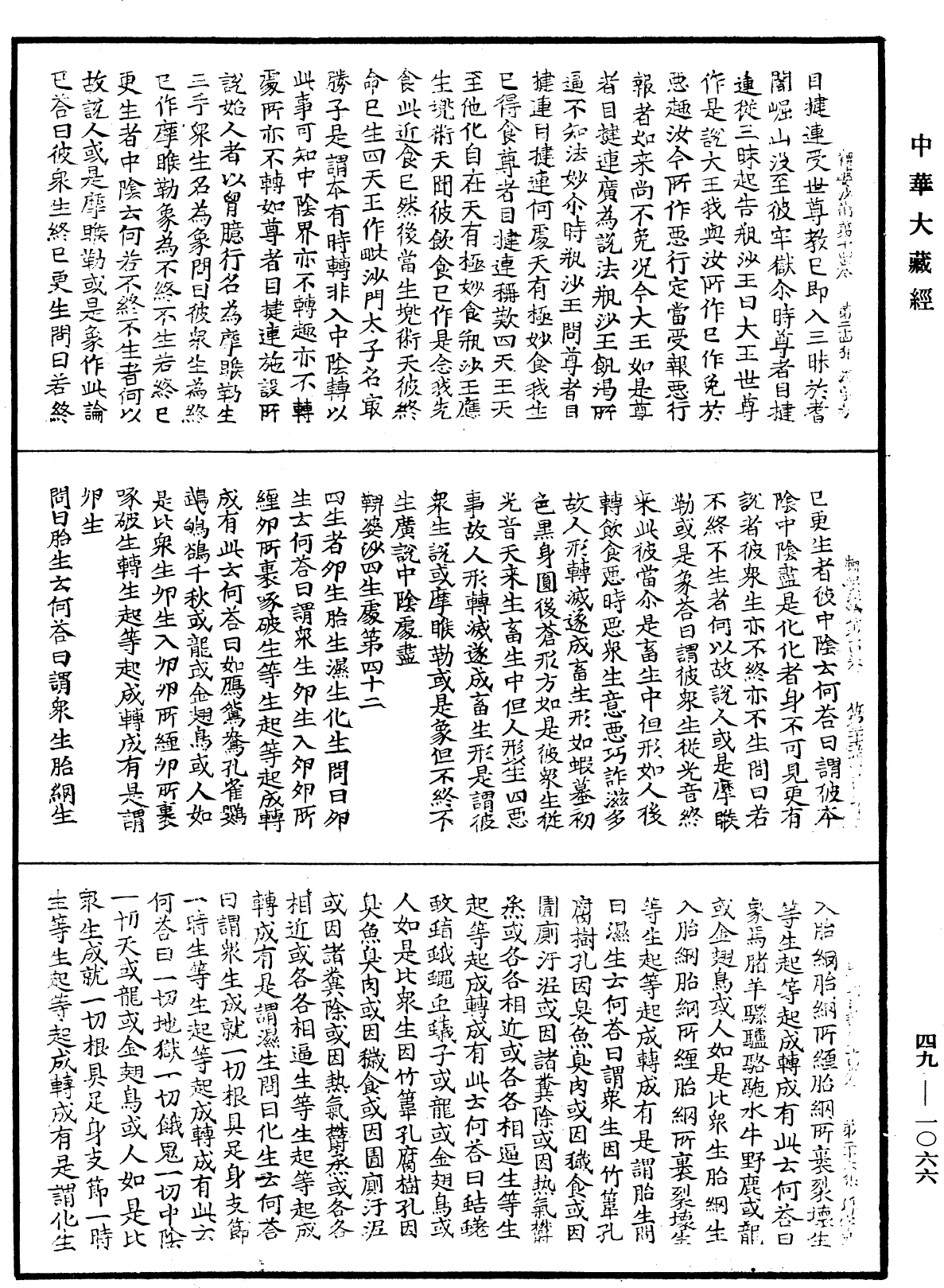 鞞婆沙論《中華大藏經》_第49冊_第1066頁