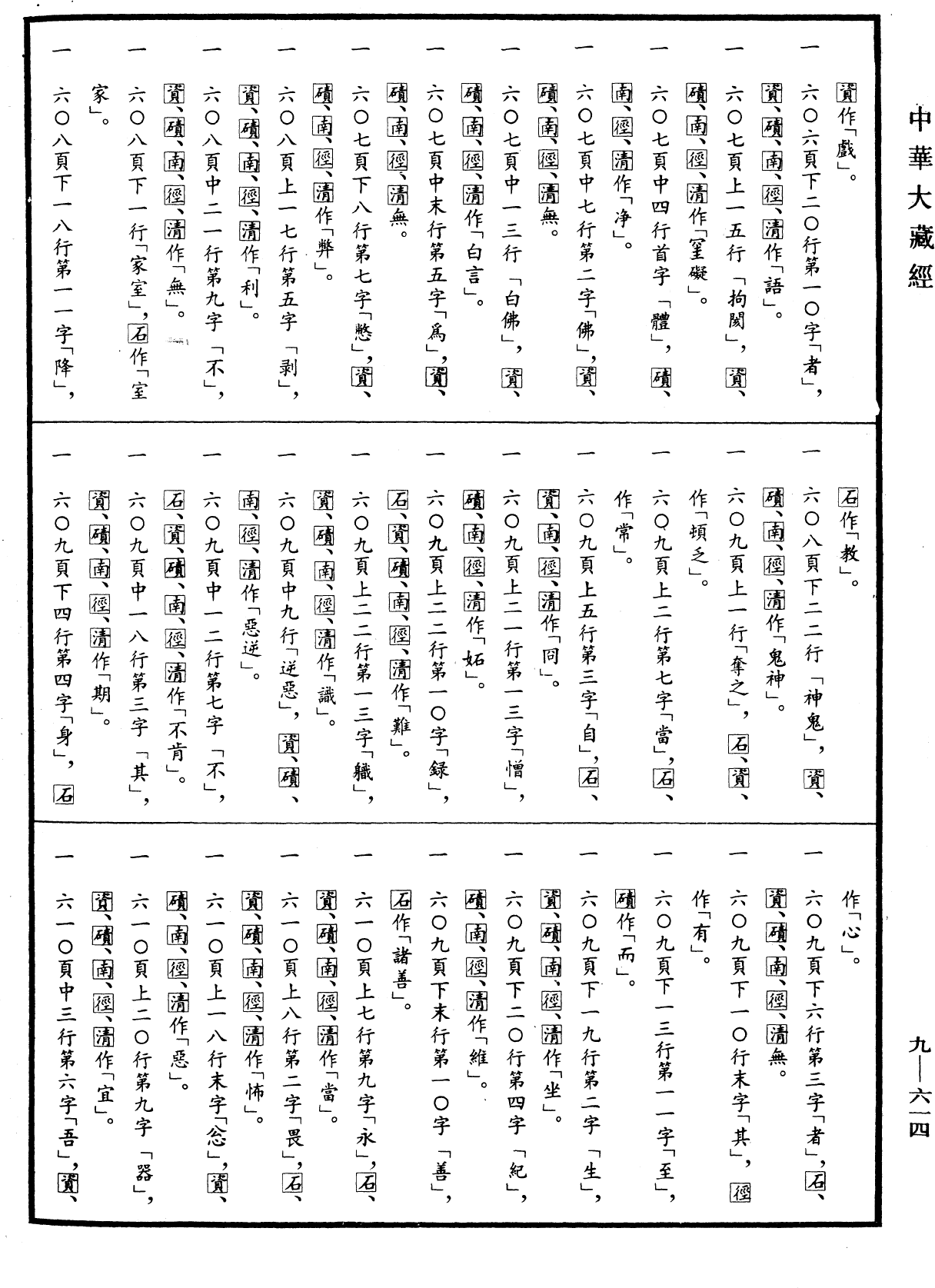 File:《中華大藏經》 第9冊 第0614頁.png