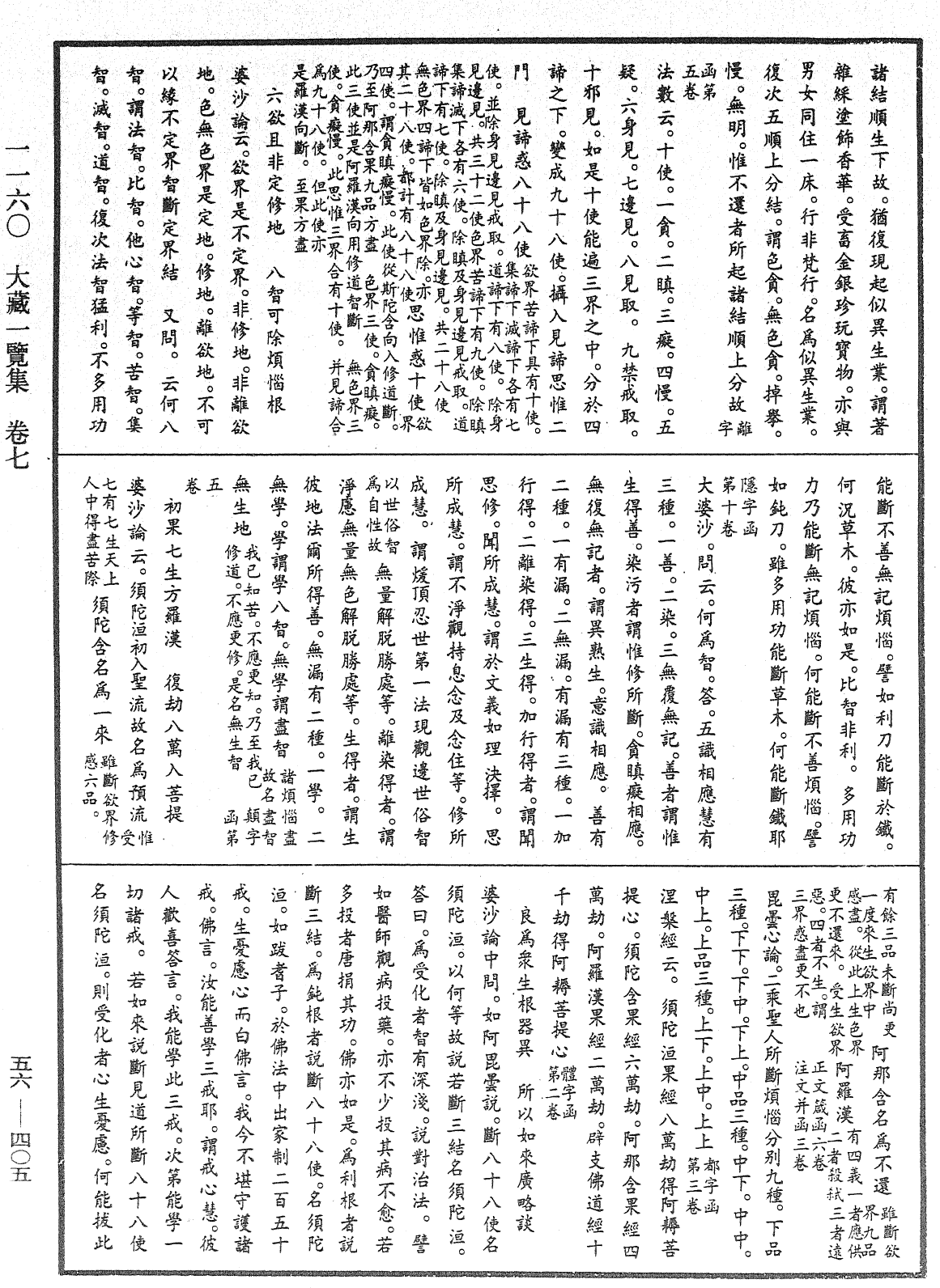 大藏一覽集《中華大藏經》_第56冊_第0405頁