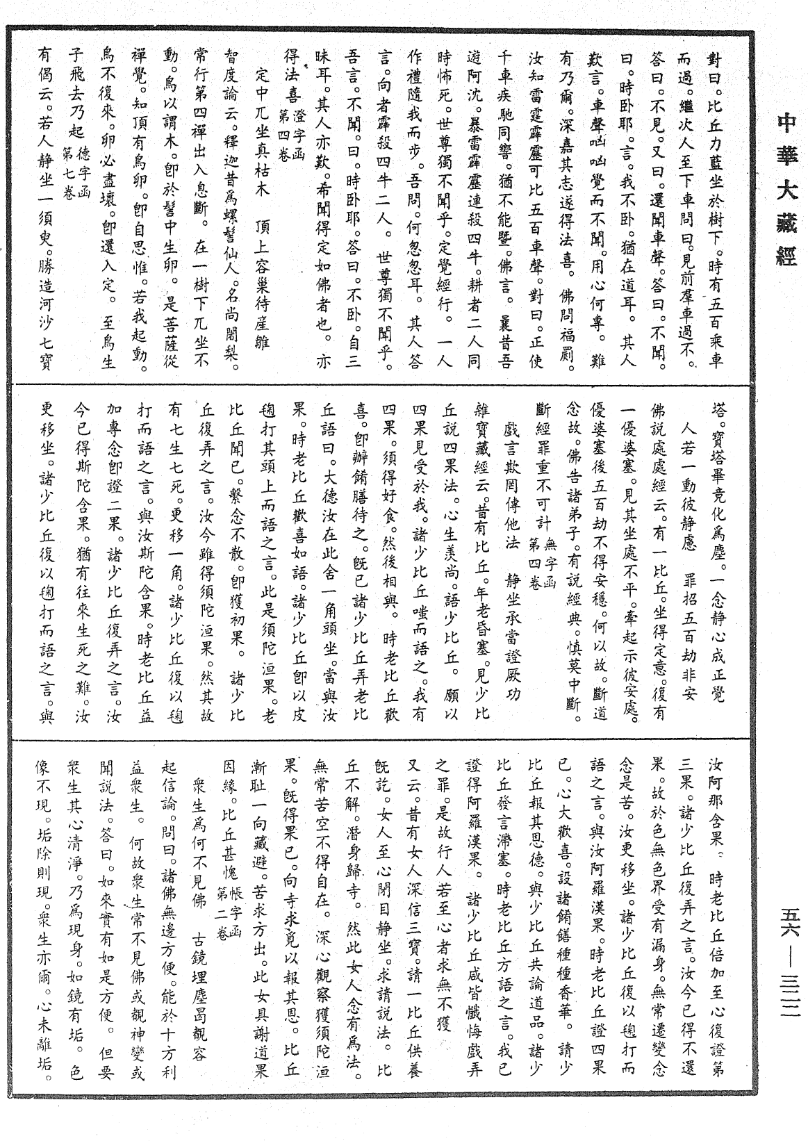 大藏一覽集《中華大藏經》_第56冊_第0322頁