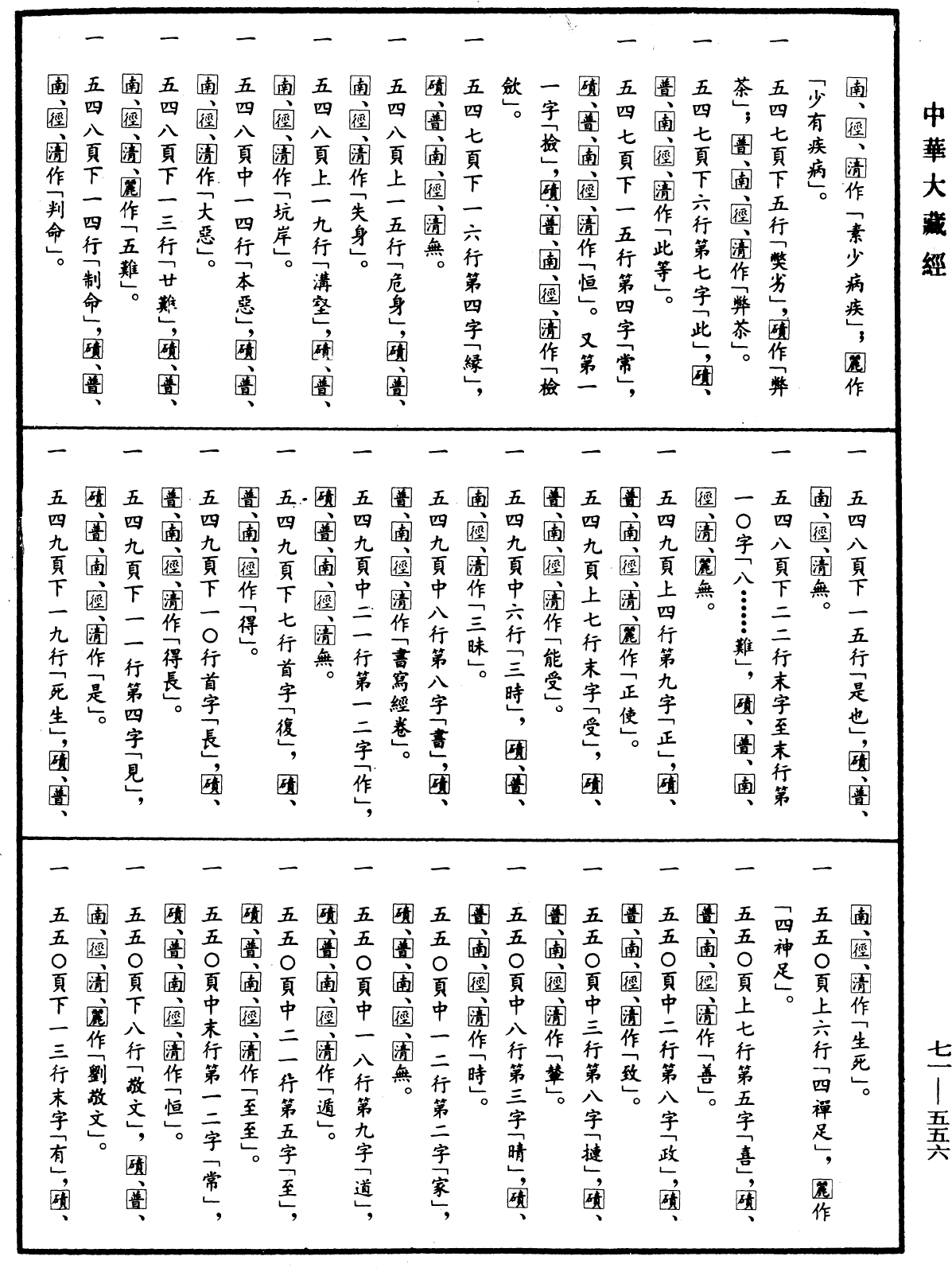 File:《中華大藏經》 第71冊 第556頁.png