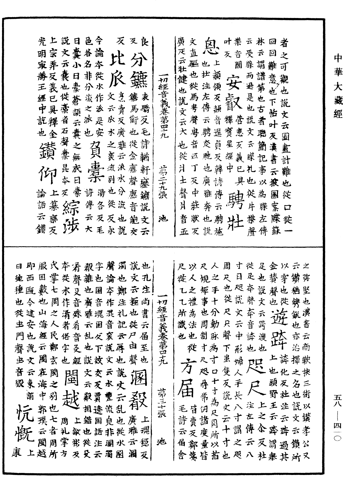 File:《中華大藏經》 第58冊 第0410頁.png