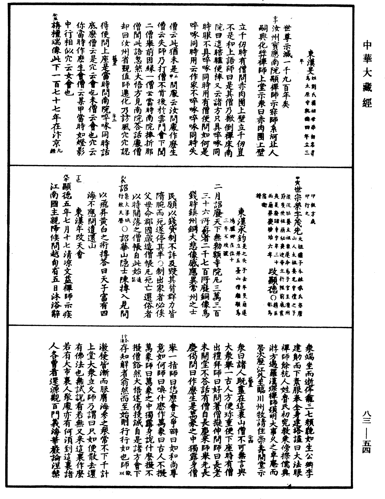 File:《中華大藏經》 第83冊 第0054頁.png