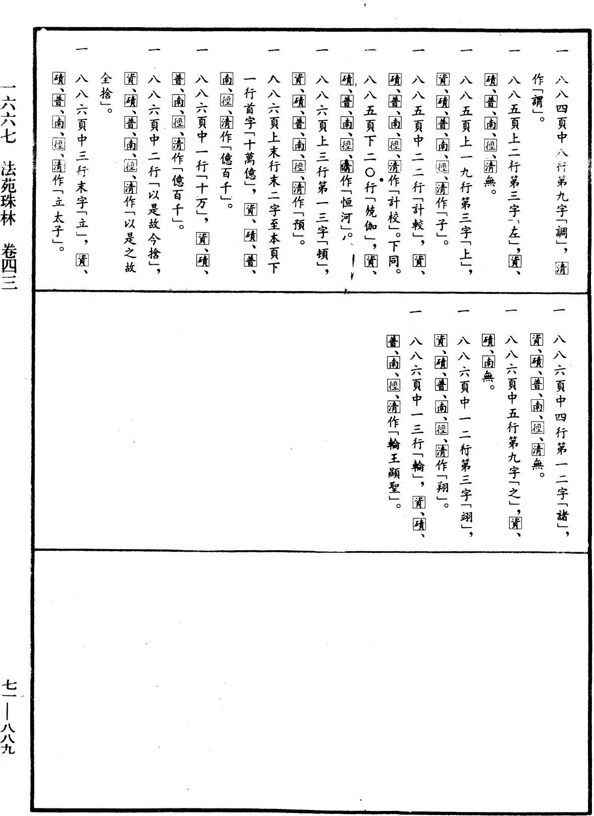 File:《中華大藏經》 第71冊 第889頁.png
