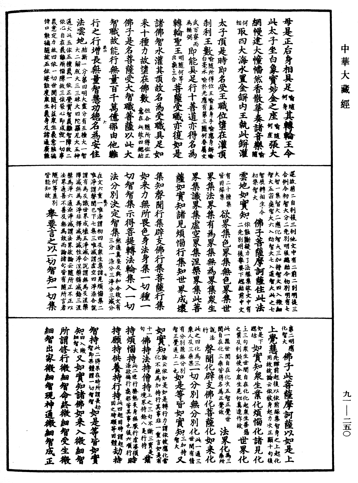 File:《中華大藏經》 第91冊 第0250頁.png