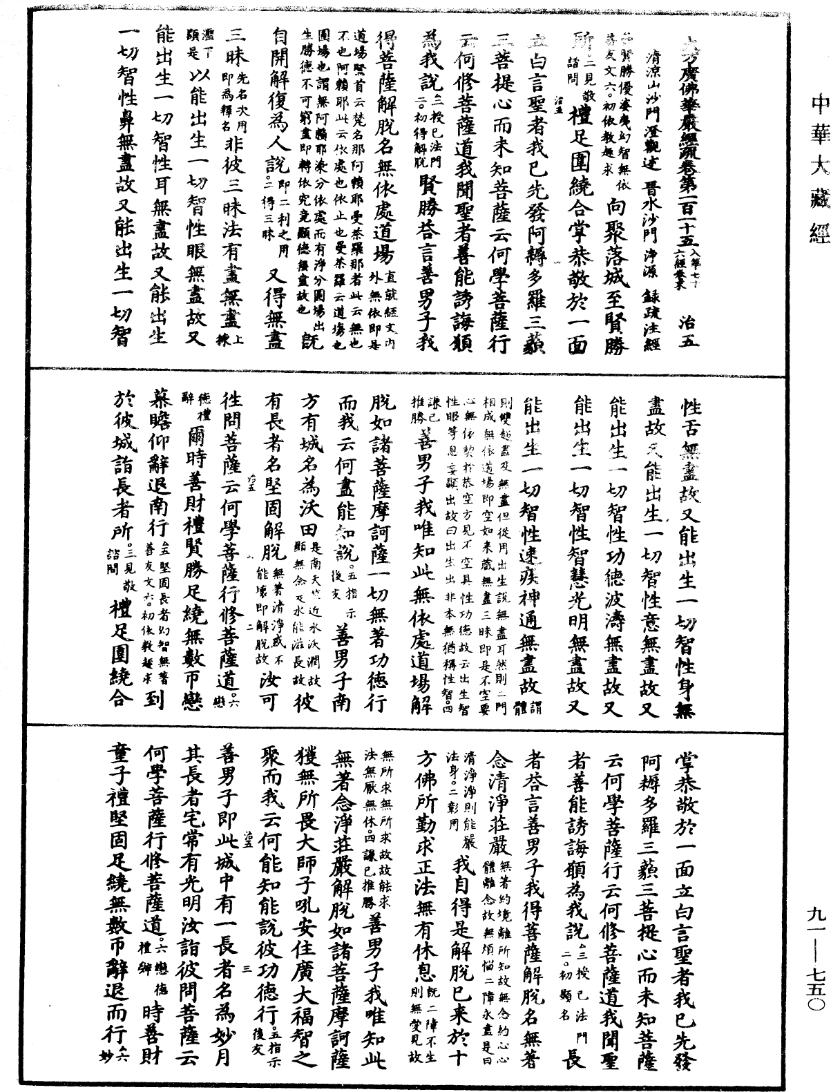 File:《中華大藏經》 第91冊 第0750頁.png