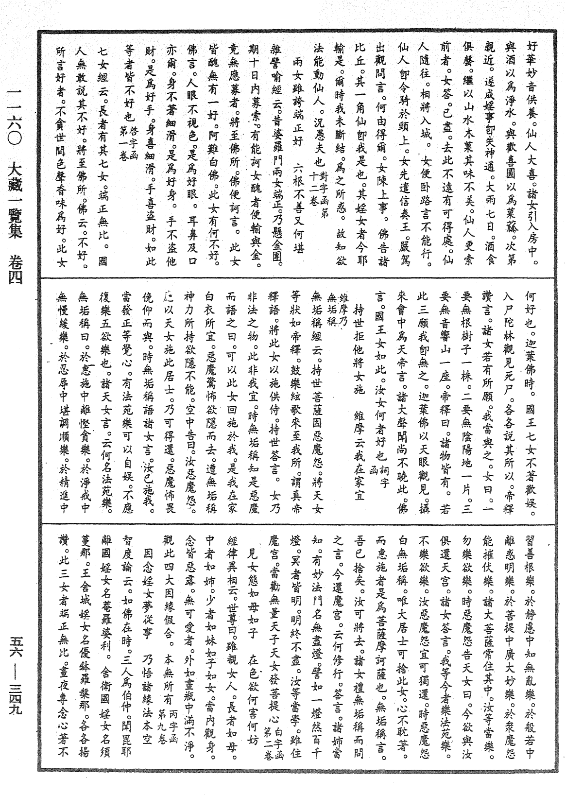 大藏一覽集《中華大藏經》_第56冊_第0349頁