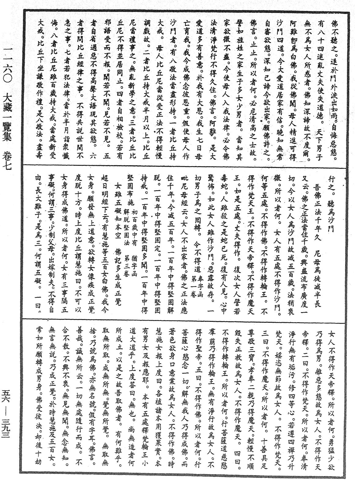 大藏一覽集《中華大藏經》_第56冊_第0393頁