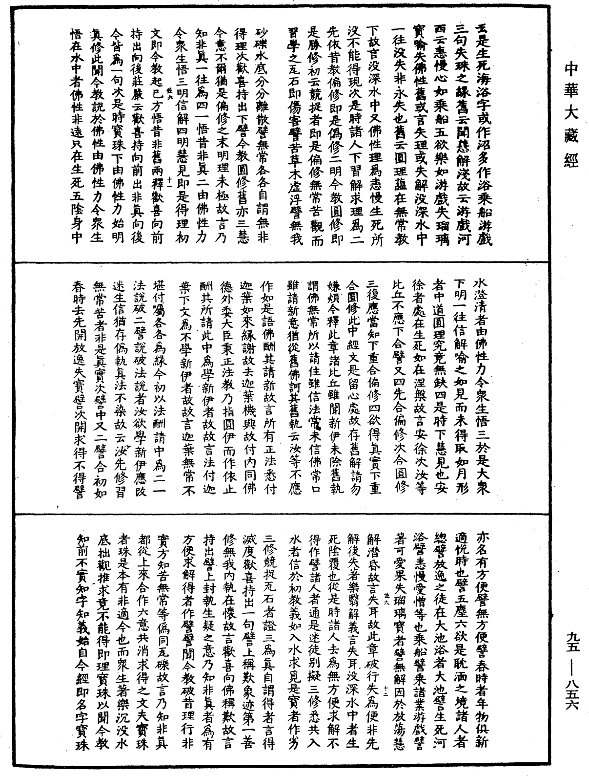 File:《中華大藏經》 第95冊 第856頁.png