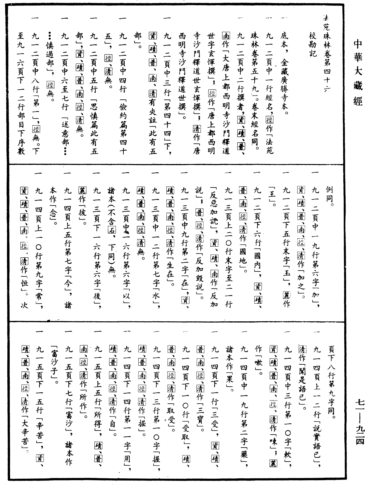 File:《中華大藏經》 第71冊 第924頁.png