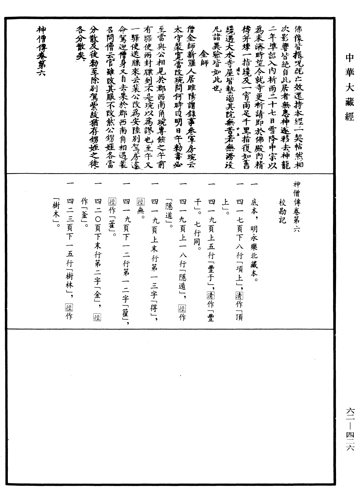 File:《中華大藏經》 第62冊 第0426頁.png