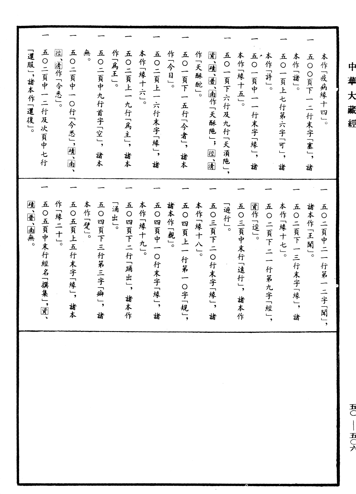 File:《中華大藏經》 第50冊 第506頁.png