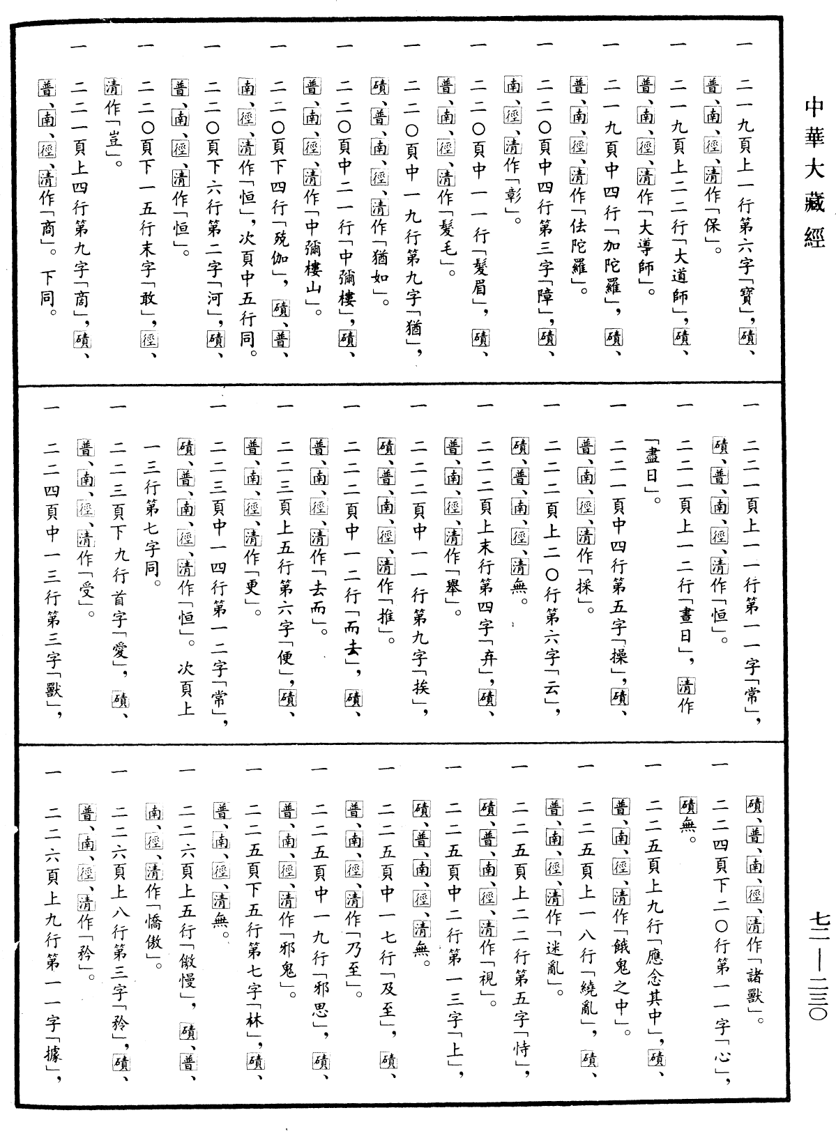 File:《中華大藏經》 第72冊 第230頁.png