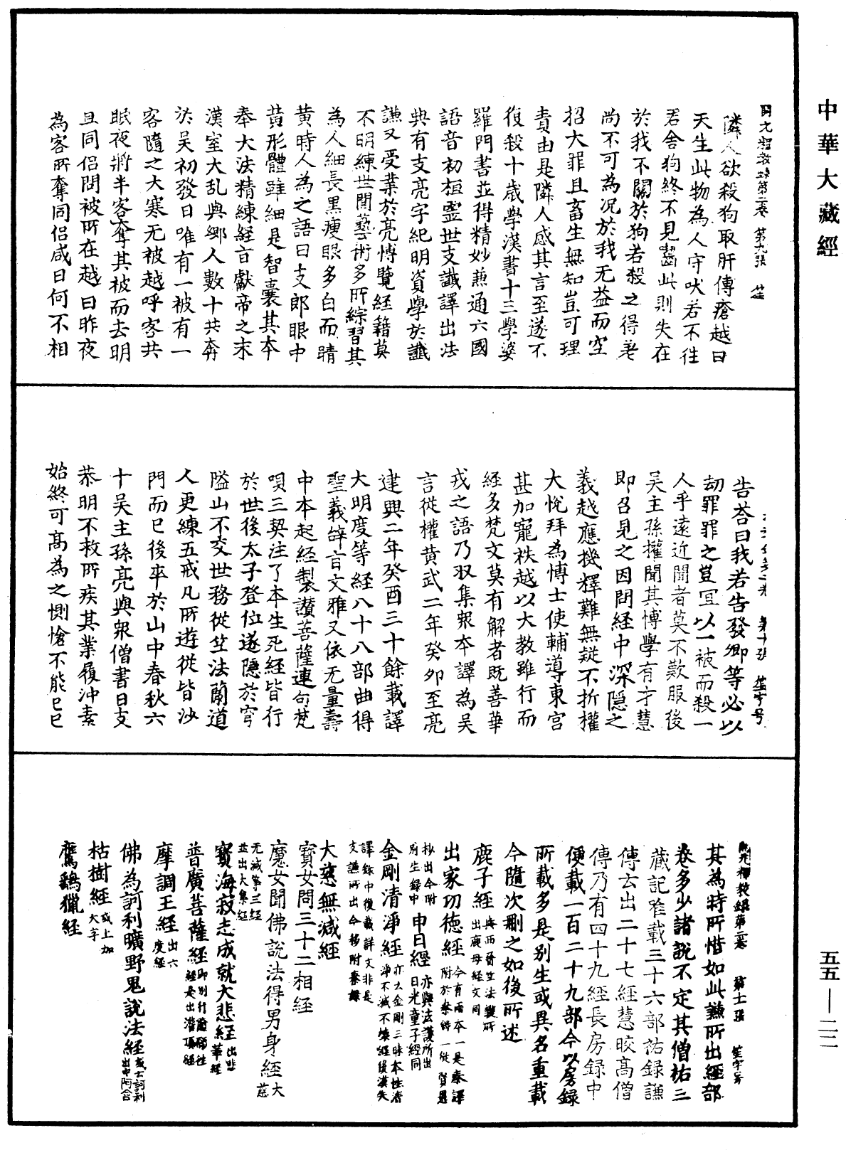 開元釋教錄《中華大藏經》_第55冊_第022頁
