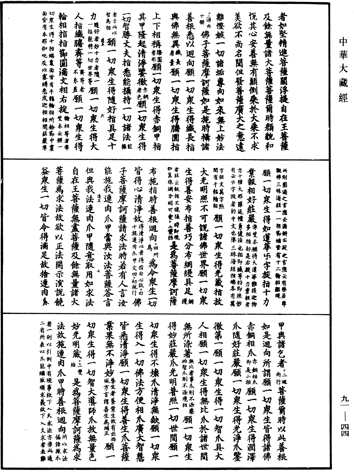 File:《中華大藏經》 第91冊 第0044頁.png