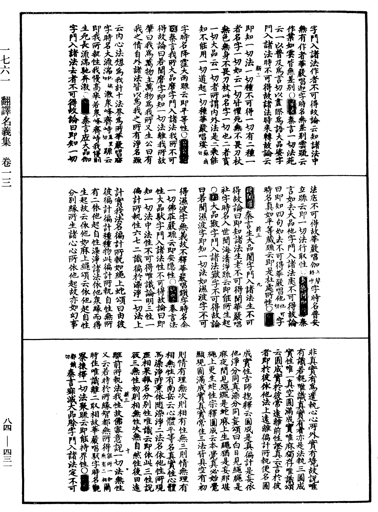 翻译名义集《中华大藏经》_第84册_第0431页