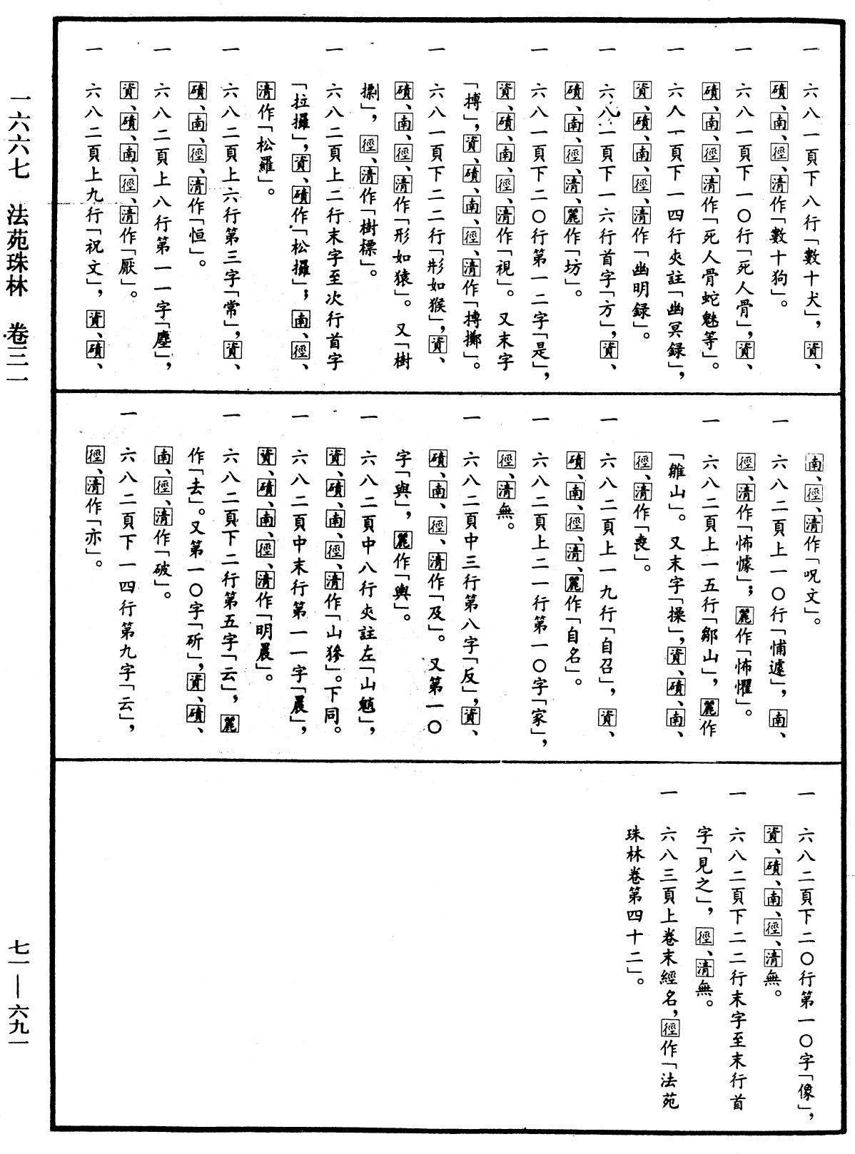 File:《中華大藏經》 第71冊 第691頁.png
