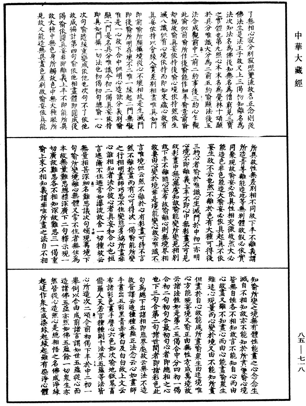 File:《中華大藏經》 第85冊 第0718頁.png