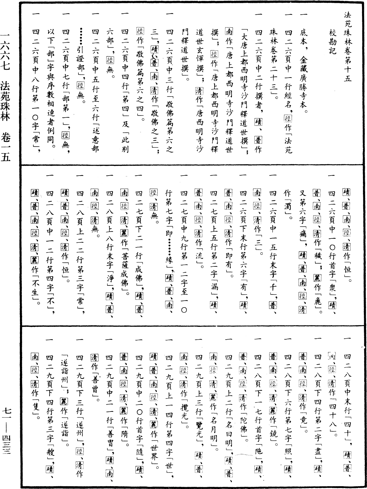 File:《中華大藏經》 第71冊 第433頁.png
