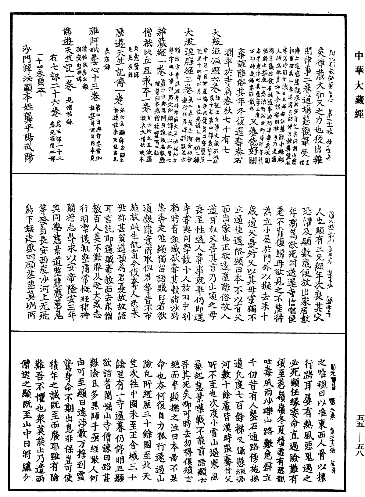 開元釋教錄《中華大藏經》_第55冊_第058頁
