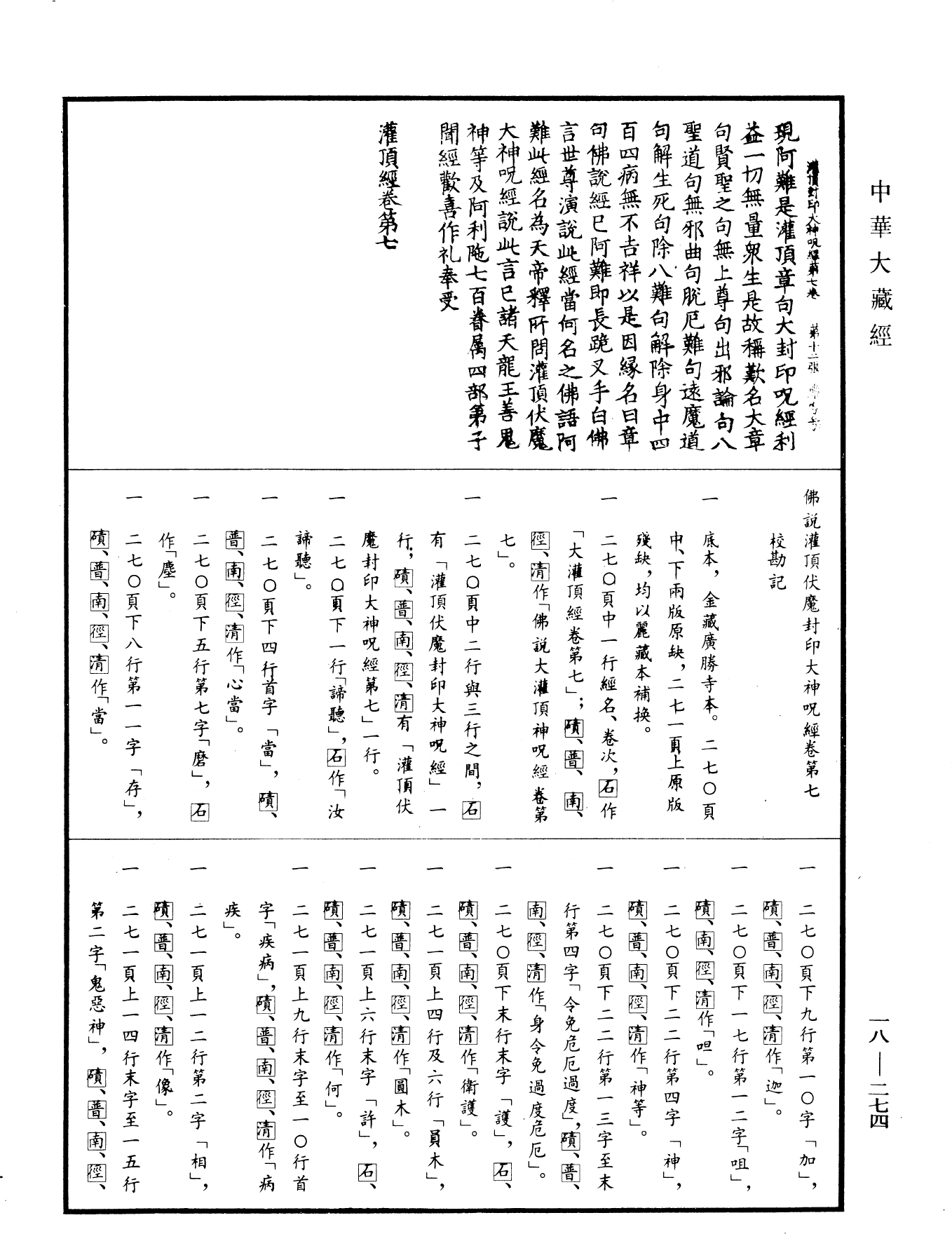File:《中華大藏經》 第18冊 第274頁.png