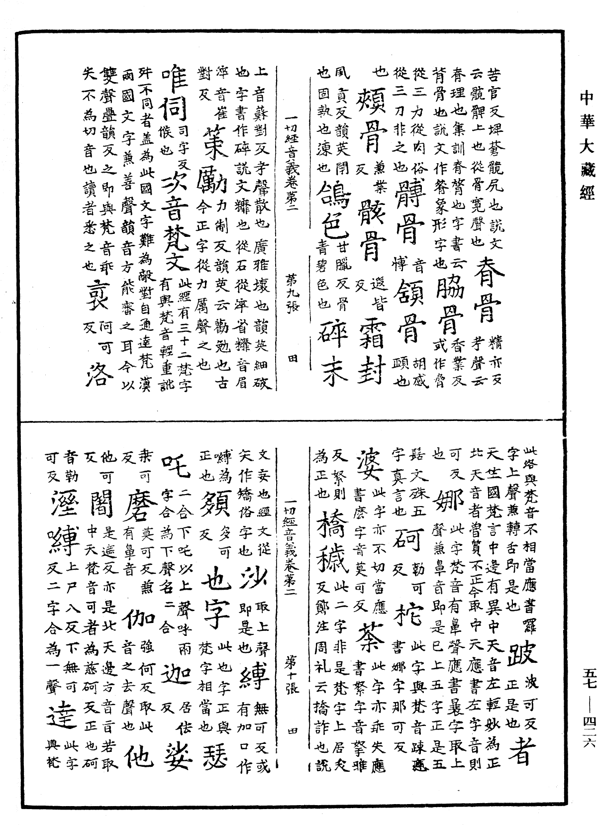 File:《中華大藏經》 第57冊 第0426頁.png