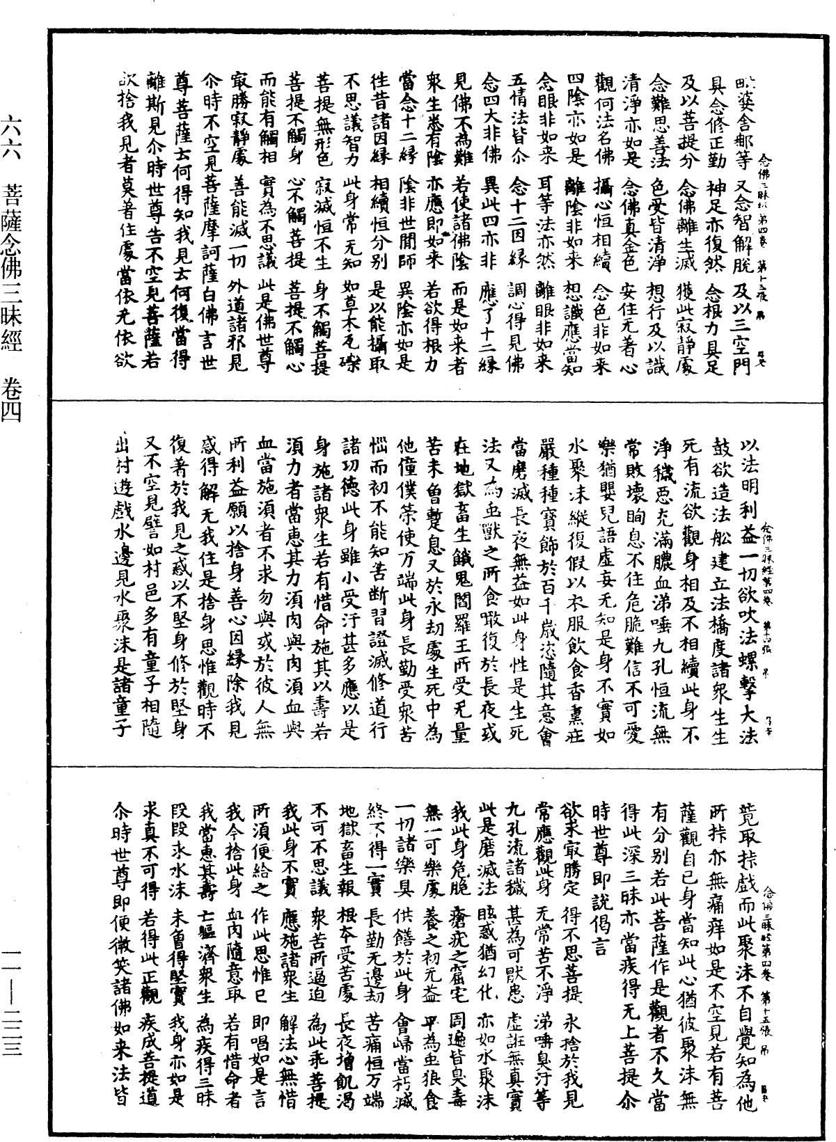 菩薩念佛三昧經《中華大藏經》_第11冊_第223頁