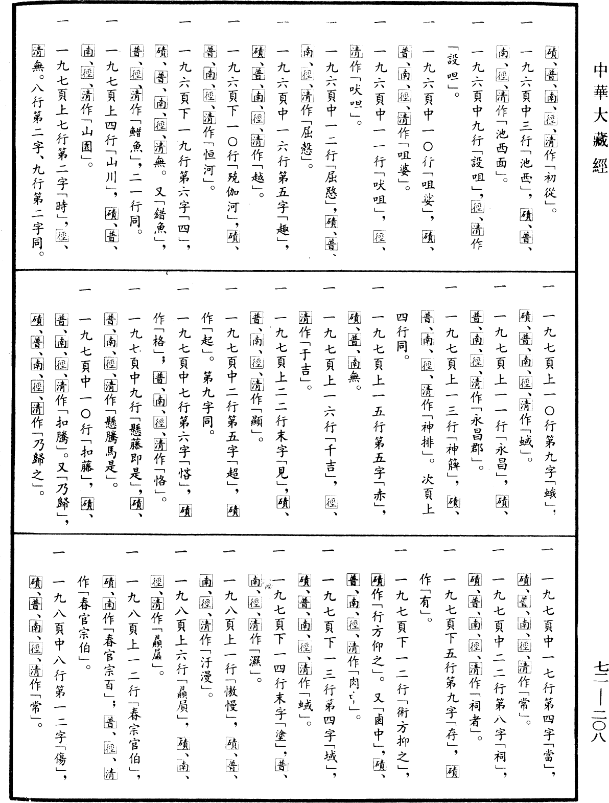 File:《中華大藏經》 第72冊 第208頁.png
