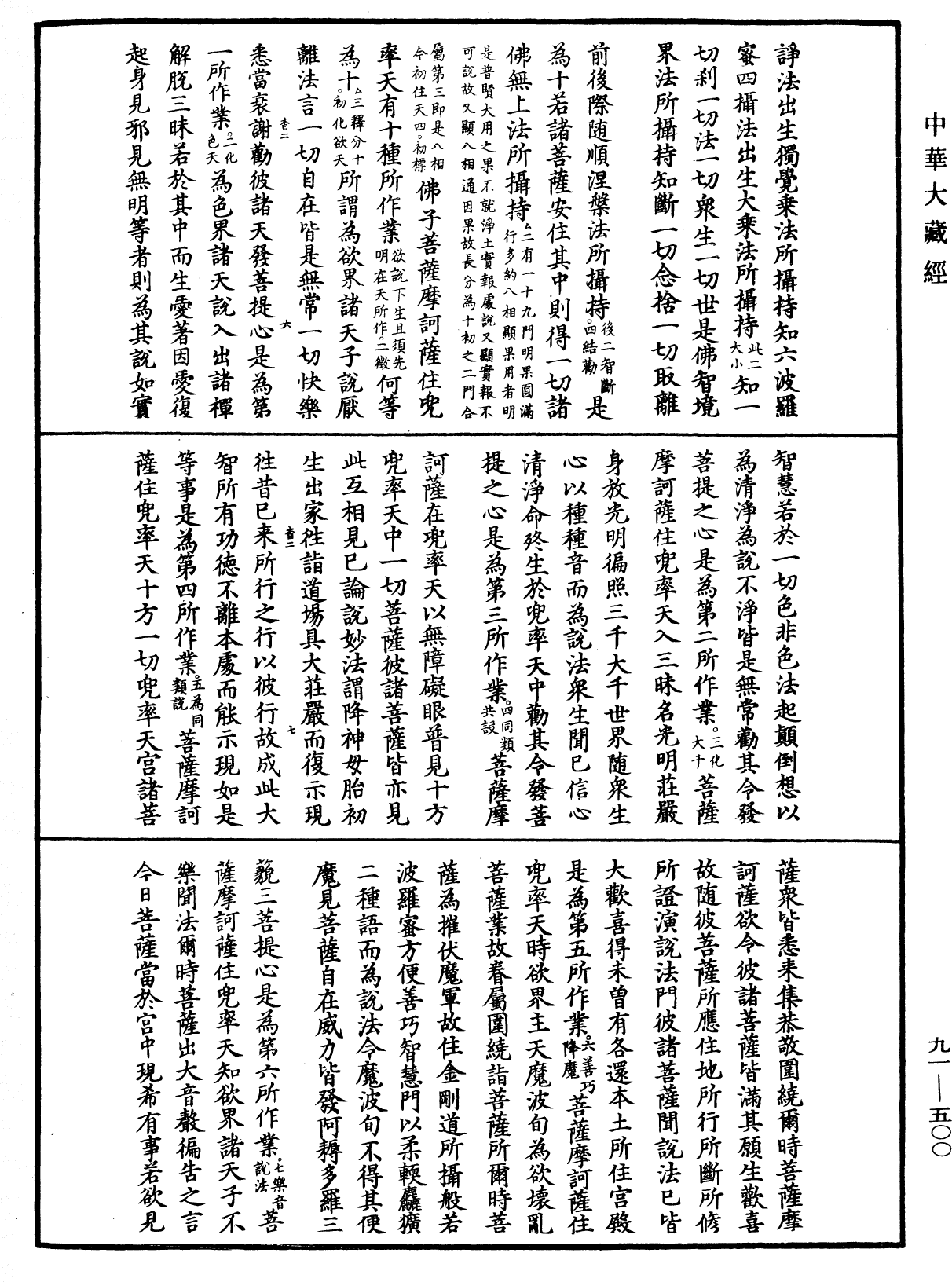File:《中華大藏經》 第91冊 第0500頁.png