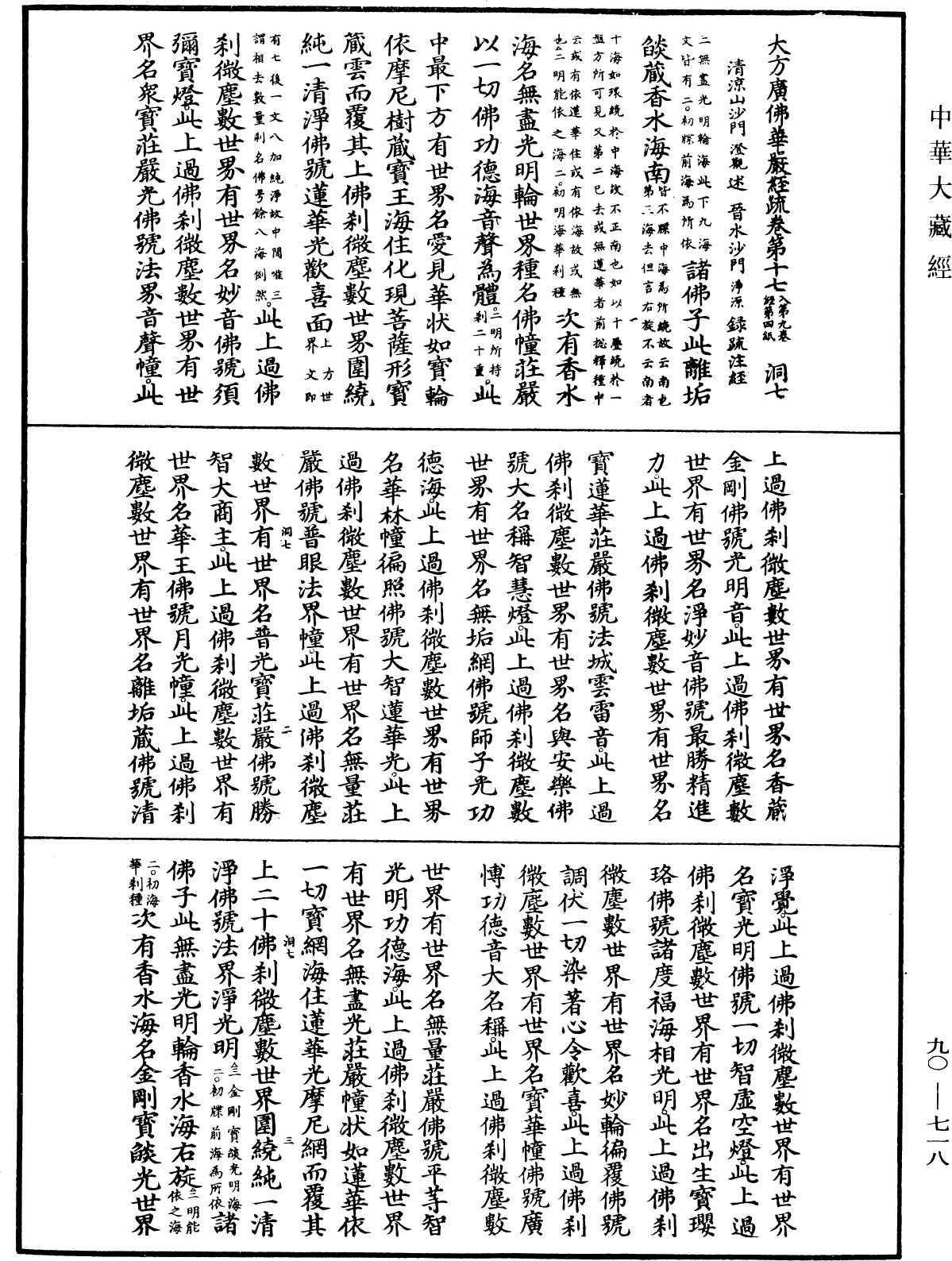 File:《中華大藏經》 第90冊 第718頁.png
