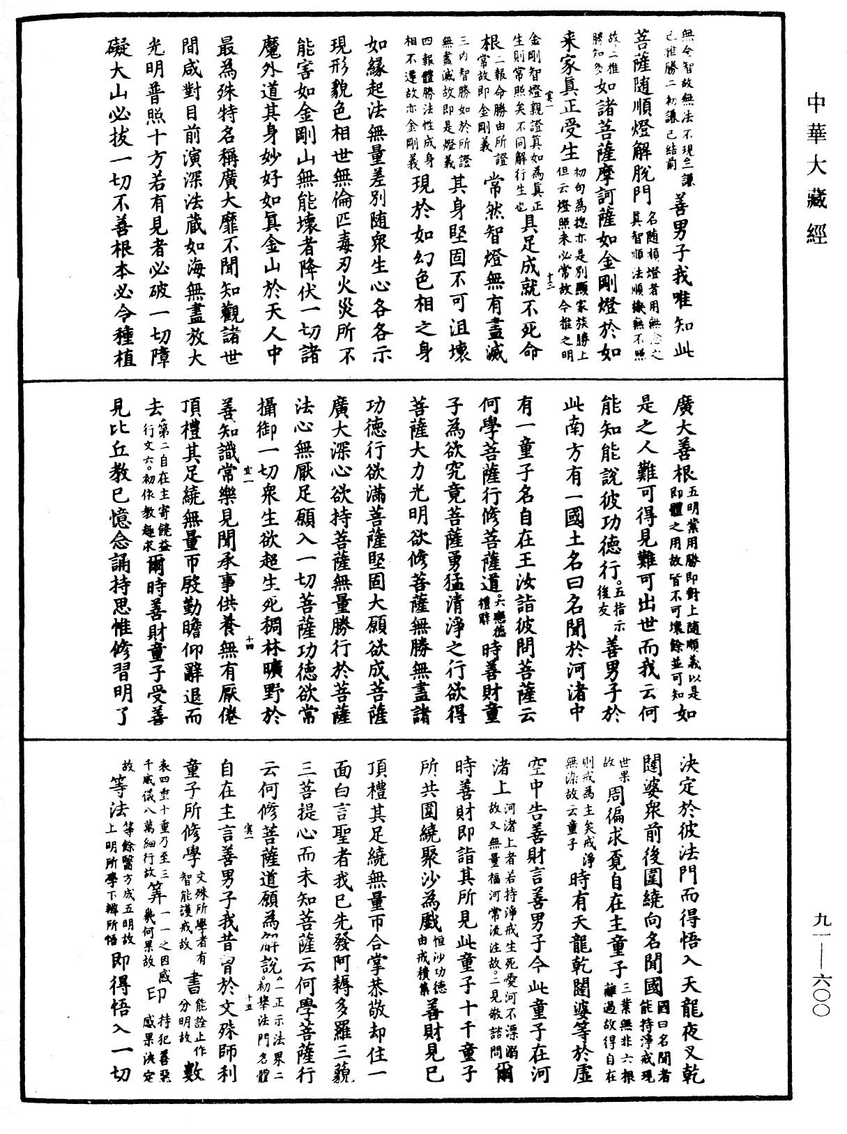 File:《中華大藏經》 第91冊 第0600頁.png