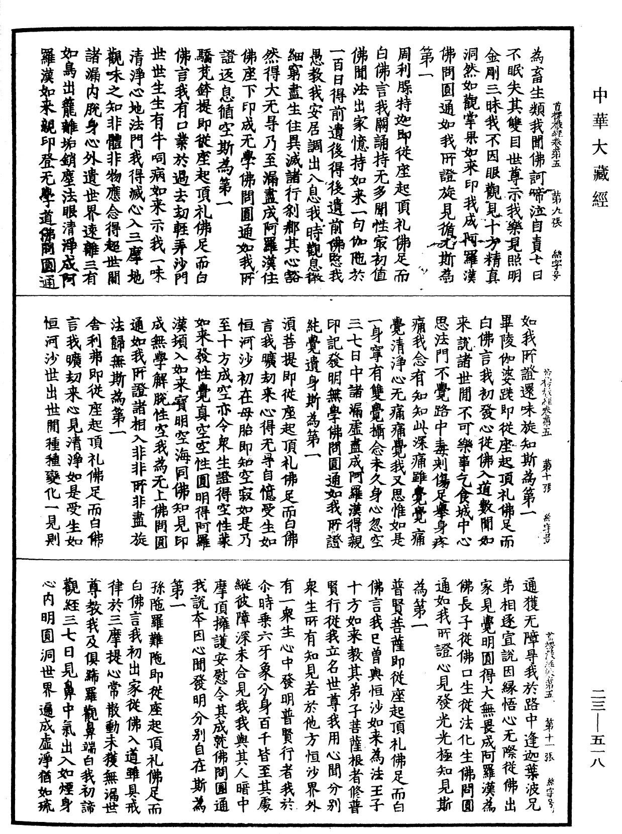 File:《中華大藏經》 第23冊 第518頁.png