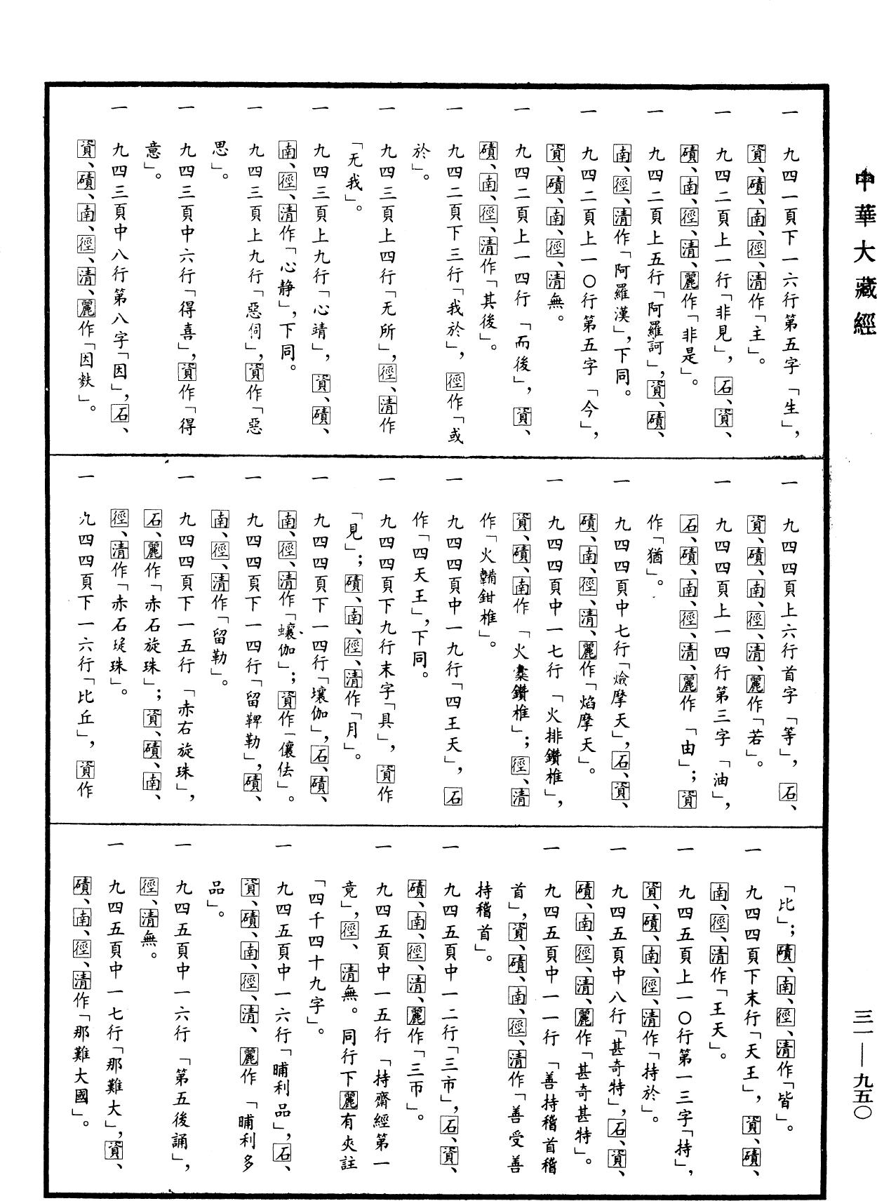 File:《中華大藏經》 第31冊 第0950頁.png