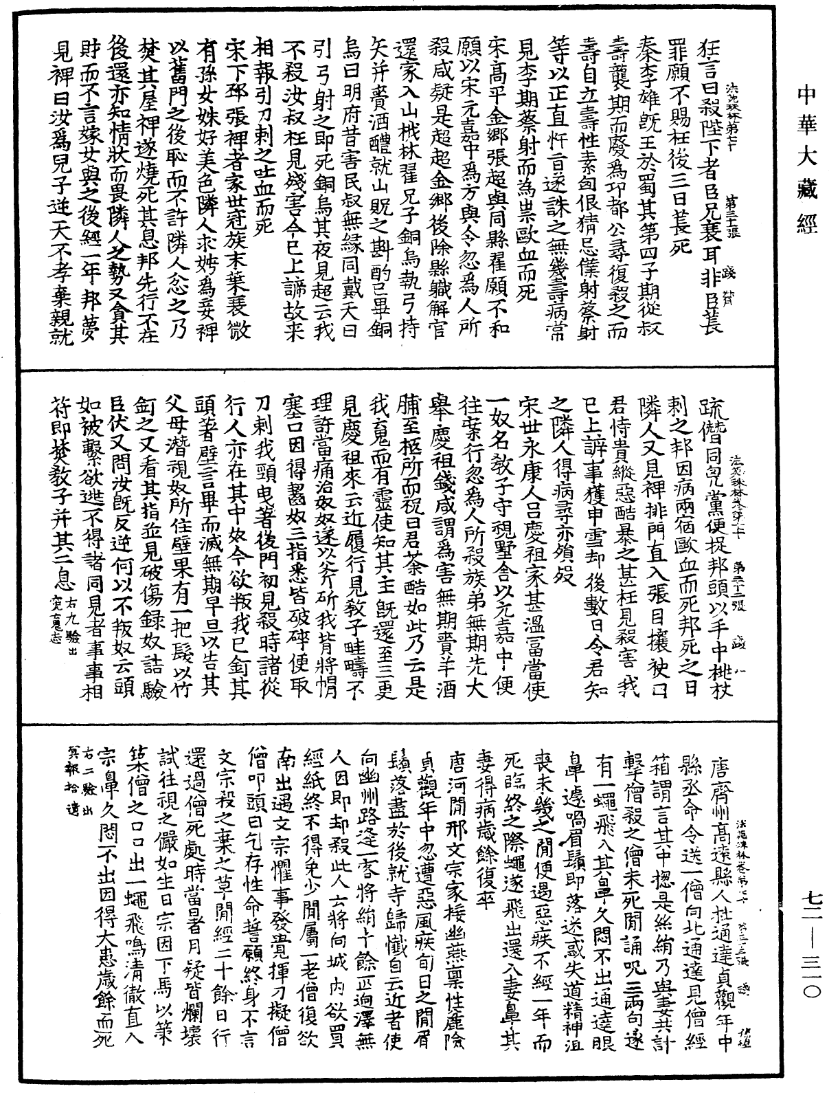 File:《中華大藏經》 第72冊 第310頁.png