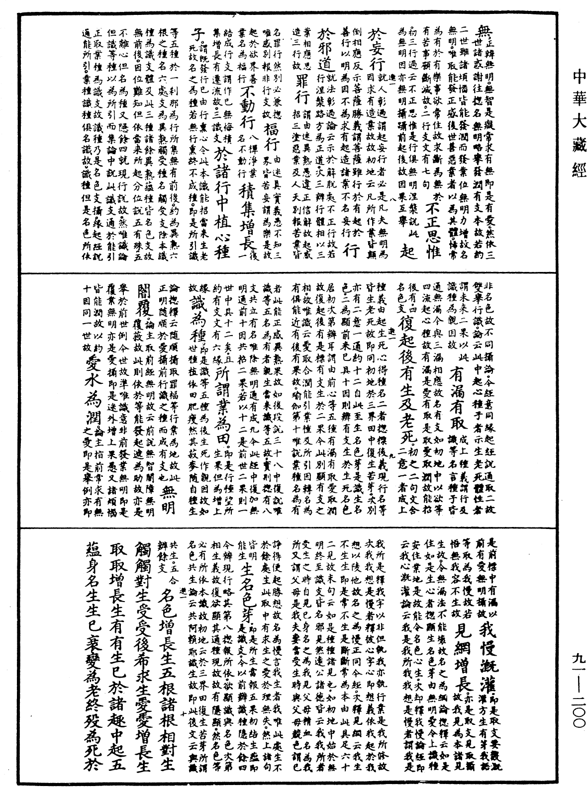File:《中華大藏經》 第91冊 第0200頁.png