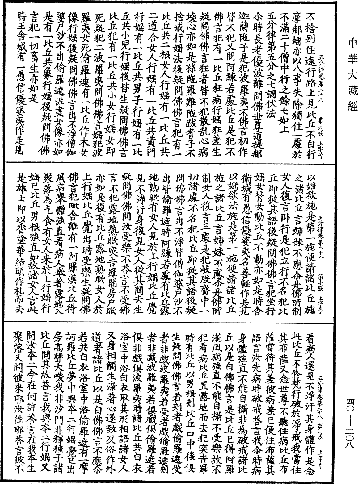 File:《中華大藏經》 第40冊 第208頁.png