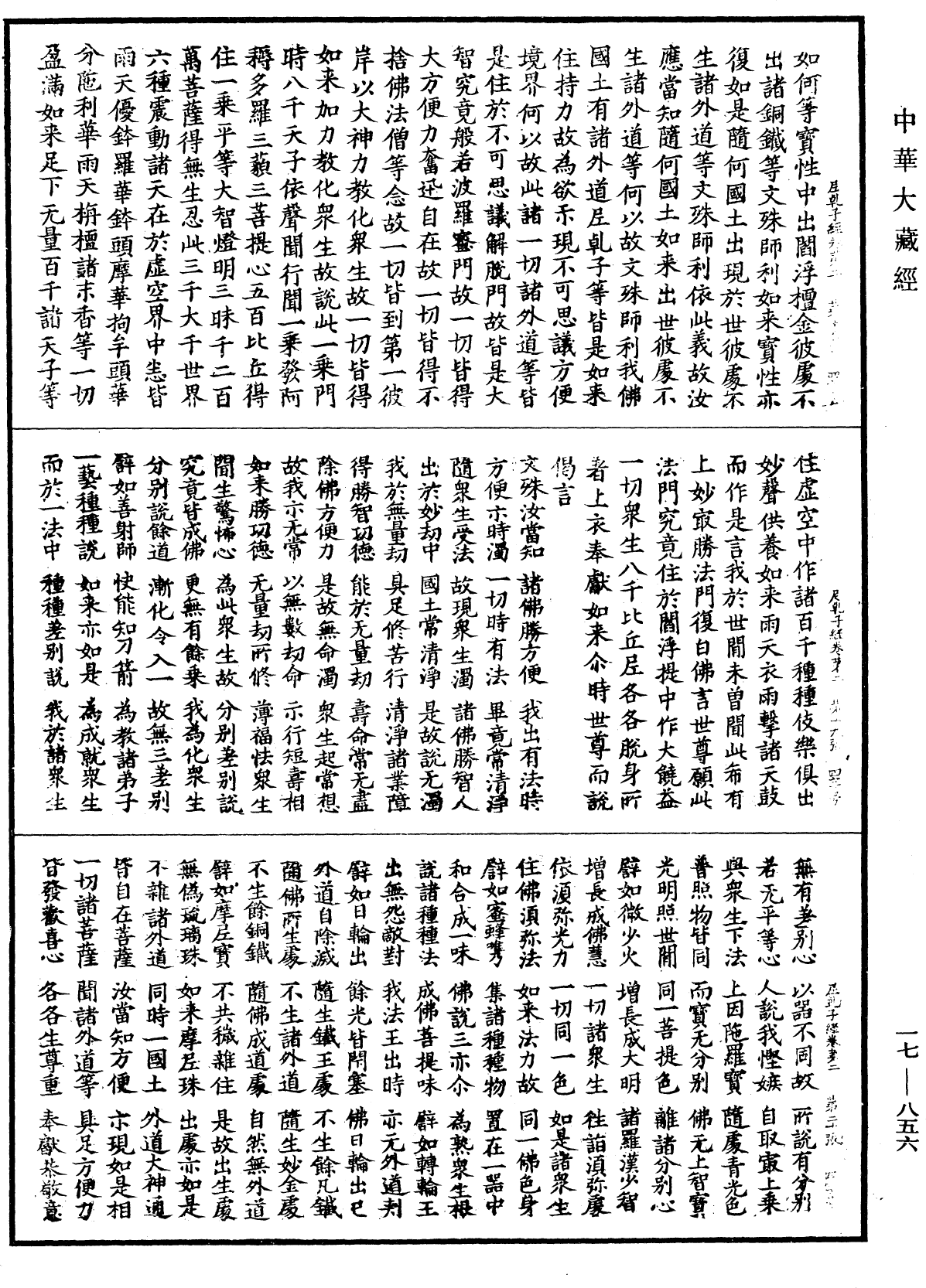 File:《中華大藏經》 第17冊 第856頁.png