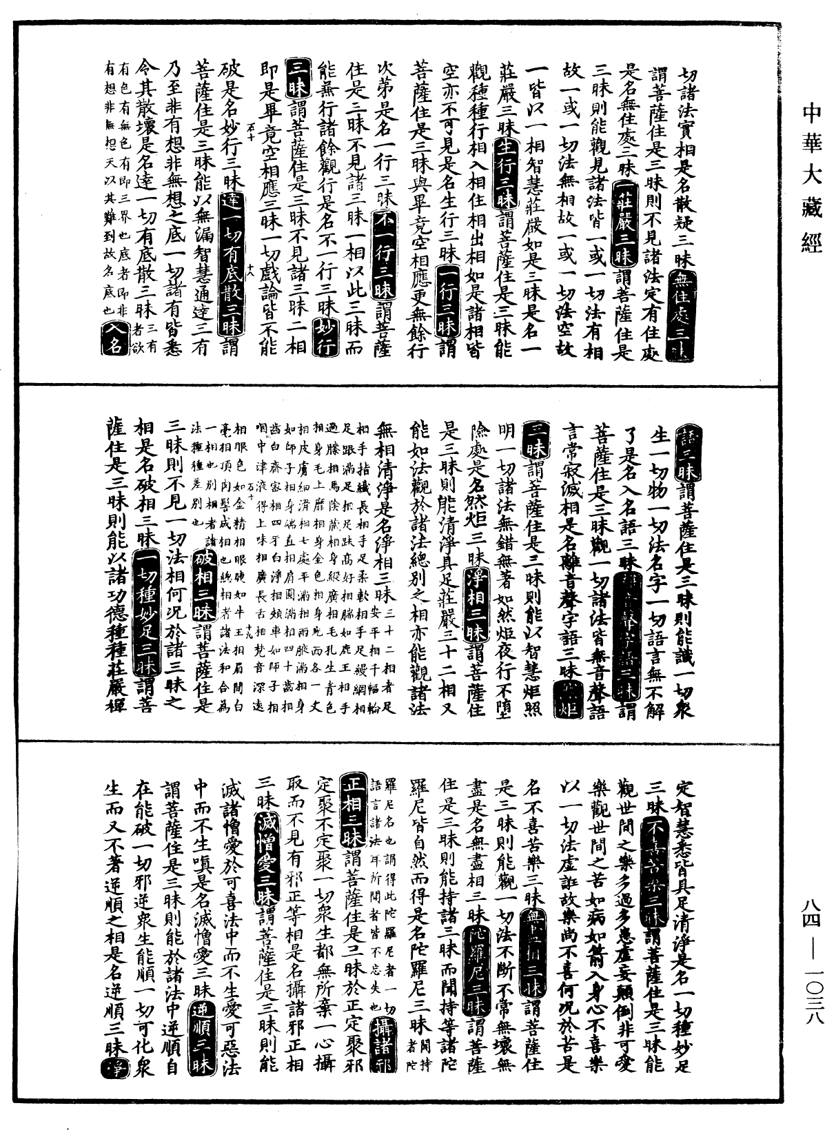 File:《中華大藏經》 第84冊 第1038頁.png