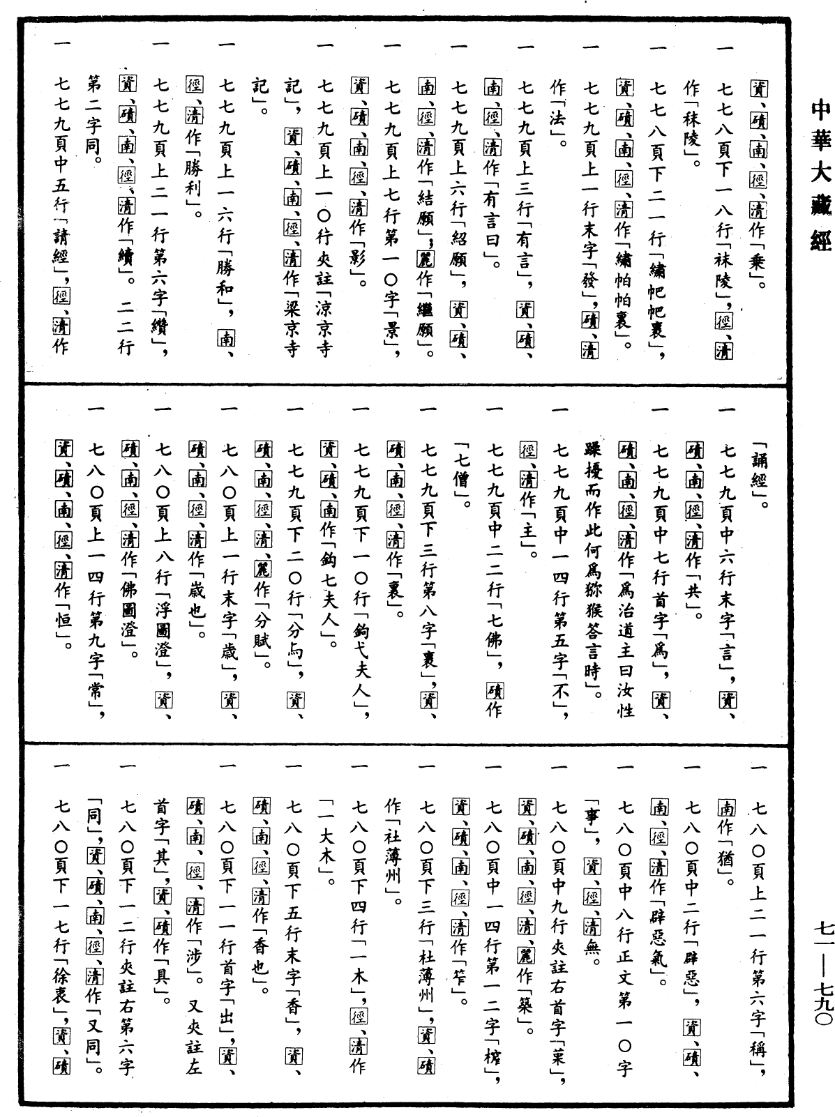 File:《中華大藏經》 第71冊 第790頁.png