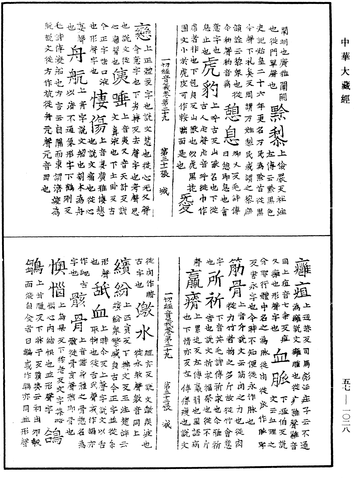 File:《中華大藏經》 第57冊 第1028頁.png