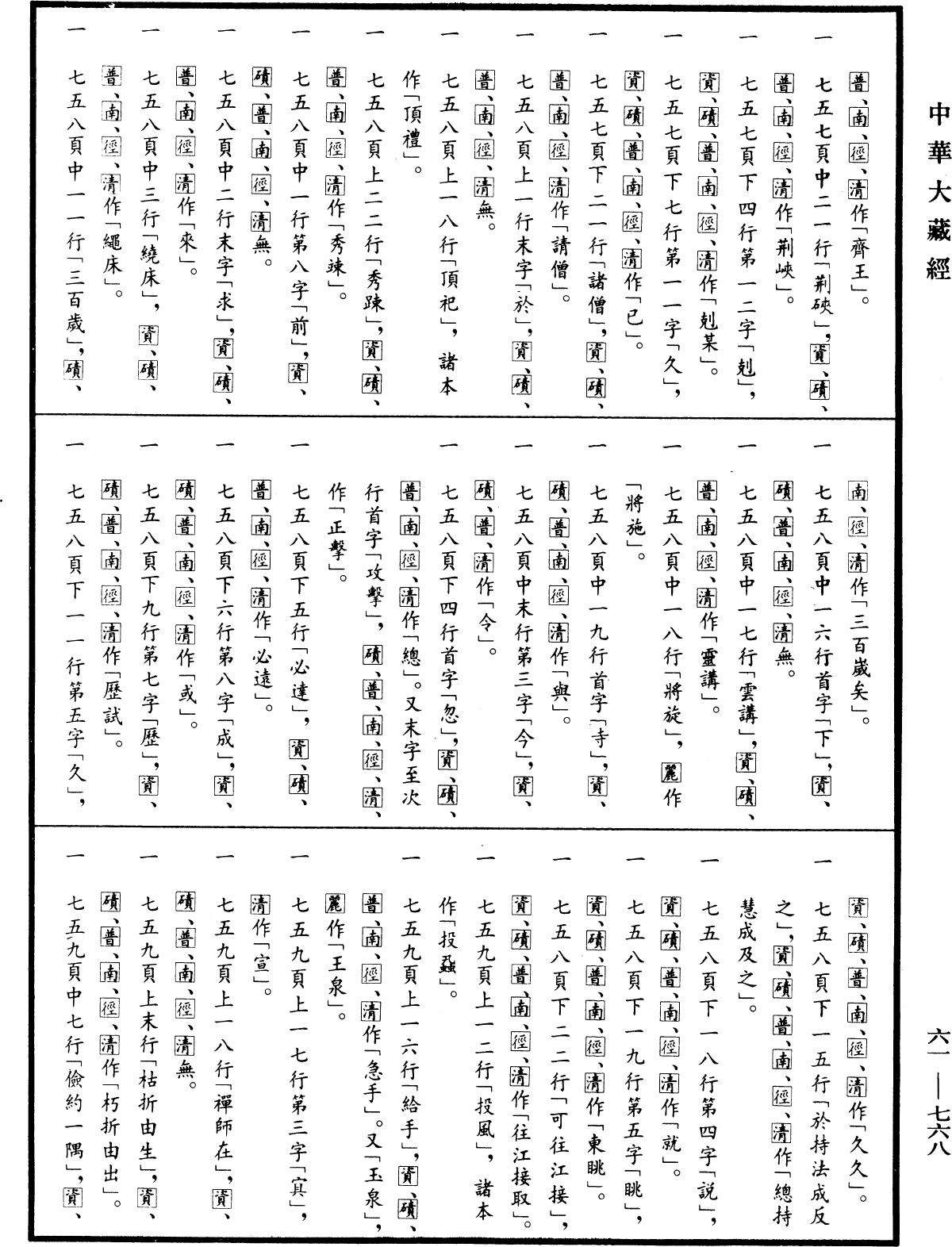 File:《中華大藏經》 第61冊 第0768頁.png