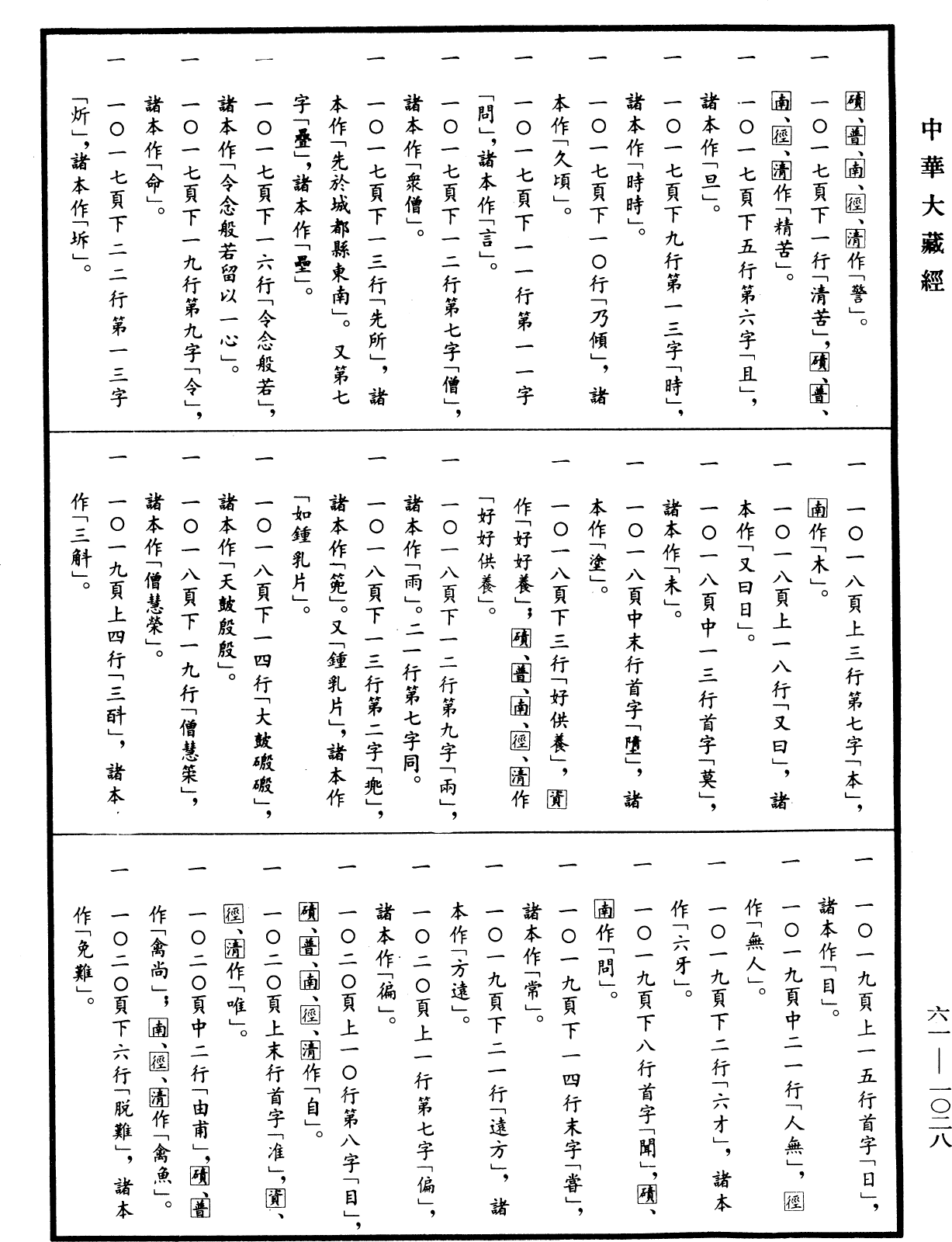 File:《中華大藏經》 第61冊 第1028頁.png