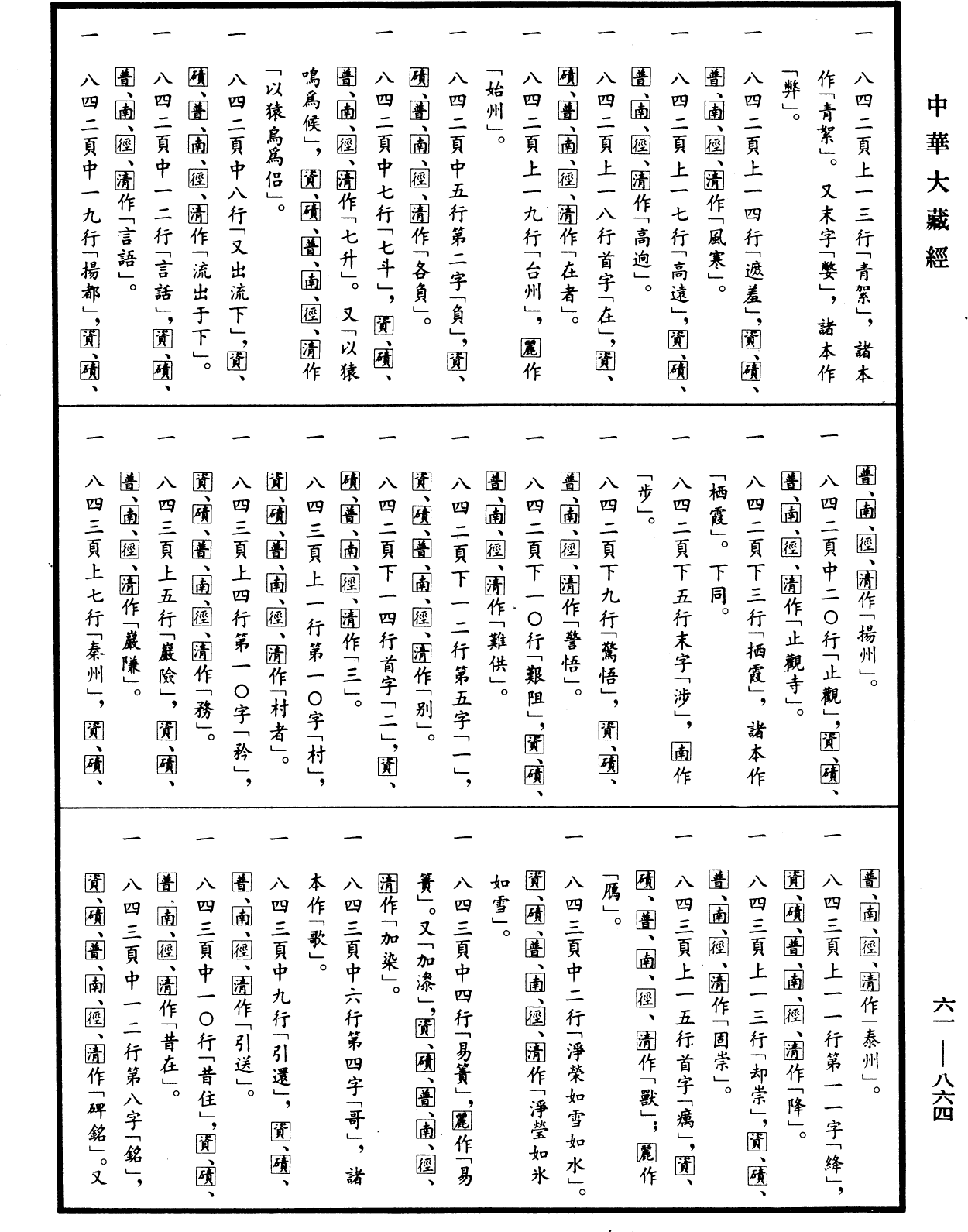 File:《中華大藏經》 第61冊 第0864頁.png