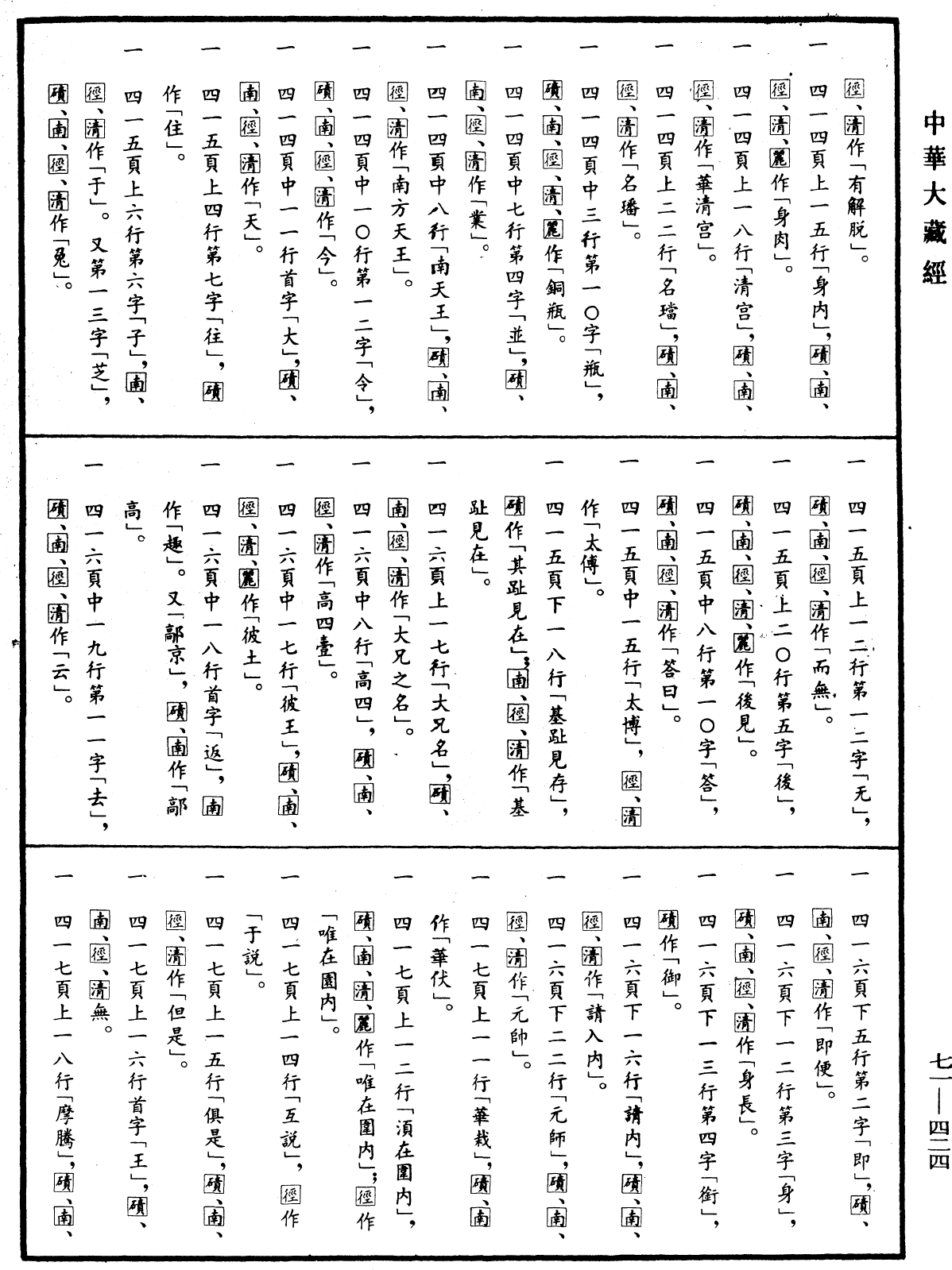 File:《中華大藏經》 第71冊 第424頁.png