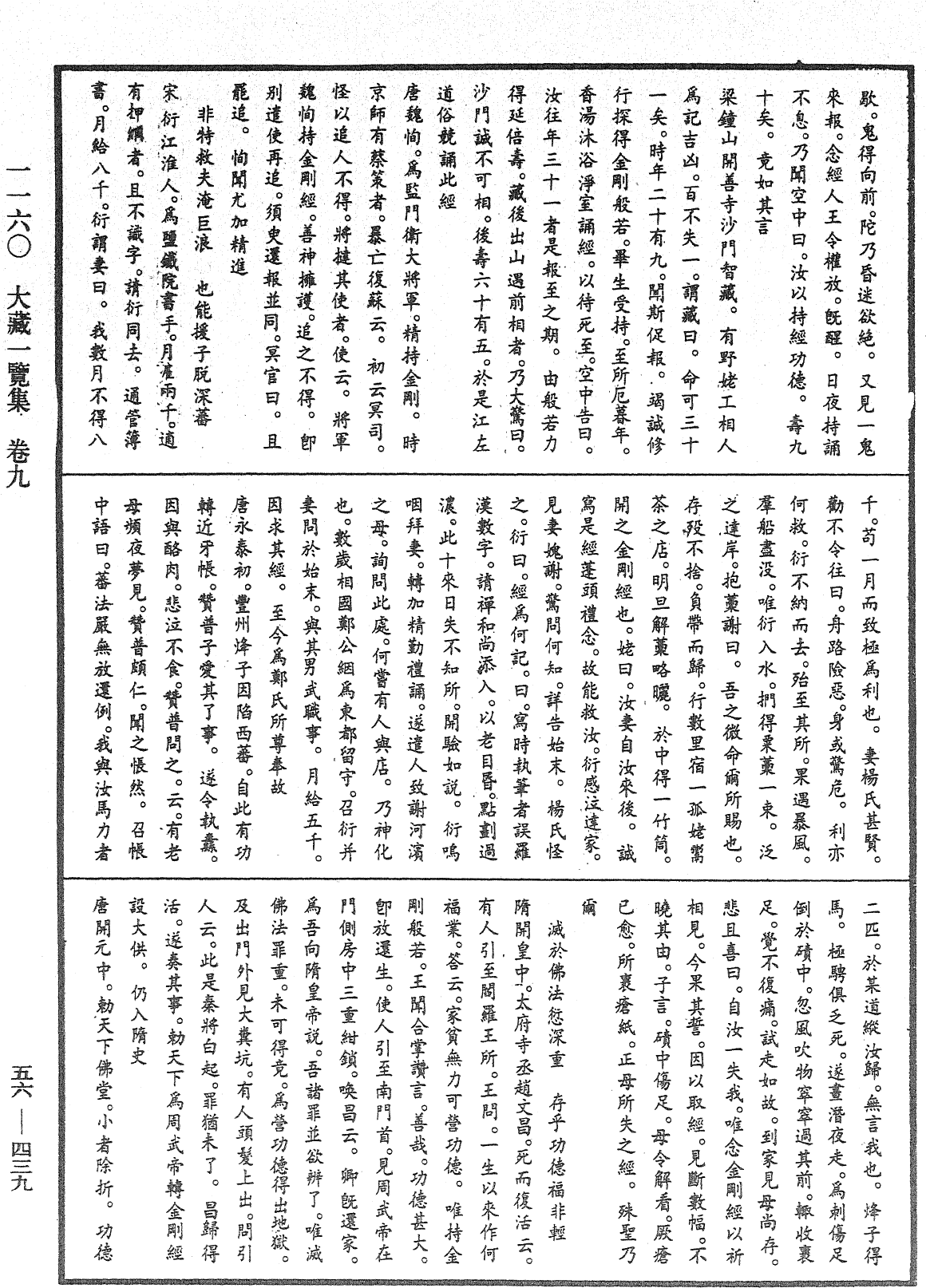 大藏一覽集《中華大藏經》_第56冊_第0439頁