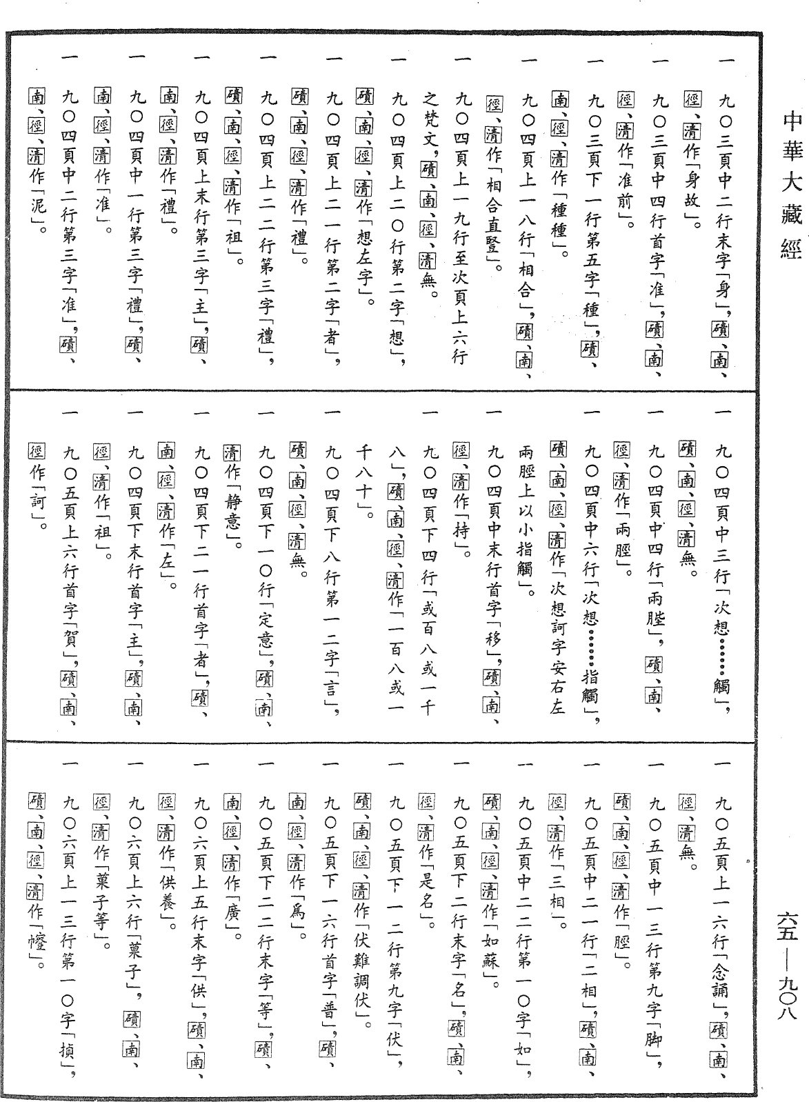 File:《中華大藏經》 第65冊 第0908頁.png